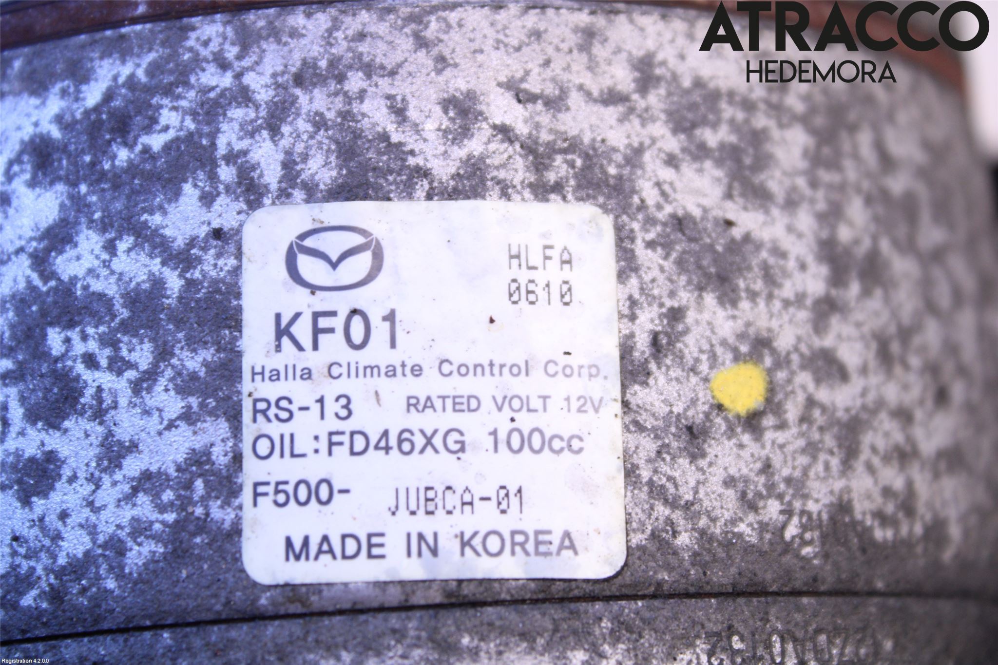Mazda CX-5 12-17 Varme Ac Kompressor