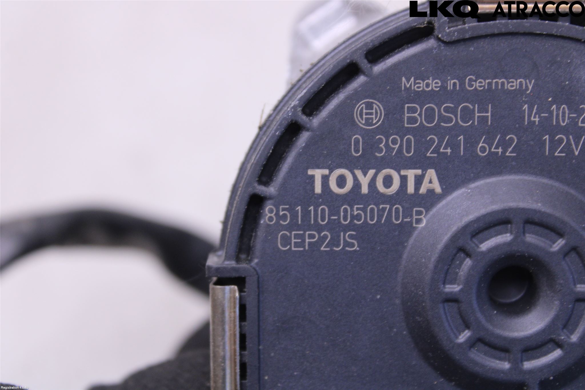 Toyota AVENSIS 09-15 Viskermotor Frontrute
