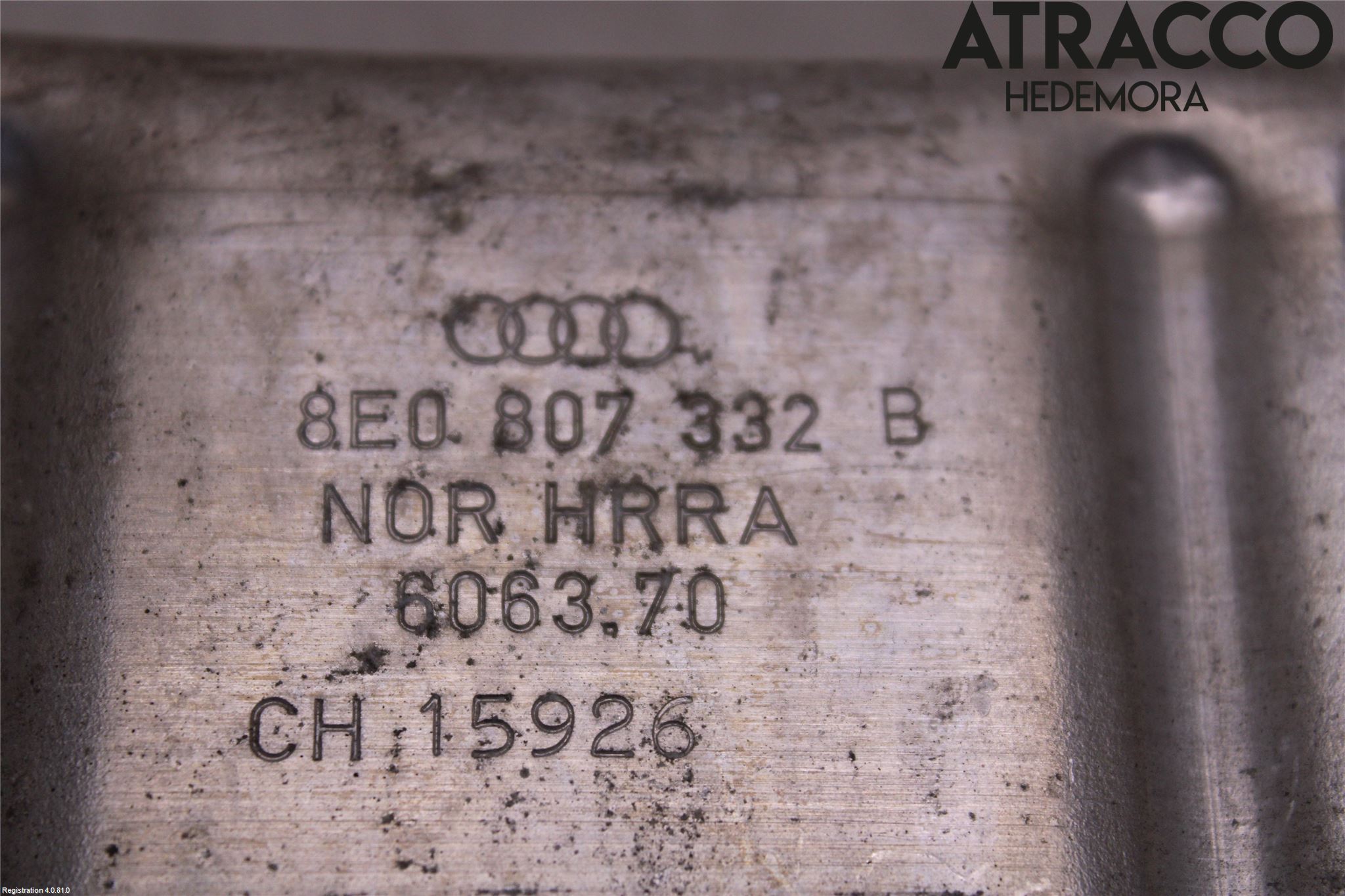 Audi A4/S4 05-07 Støtfanger Bak Feste