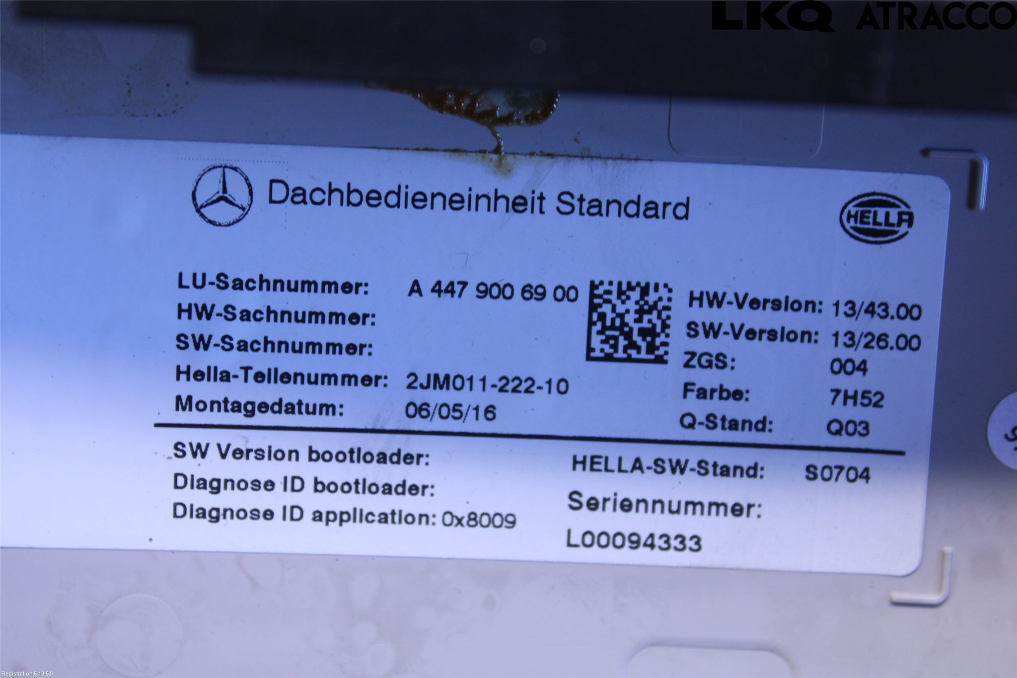 Mercedes-Benz MB VITO/V-KLASS (W640,W447,W448) 14- Innr Taklys
