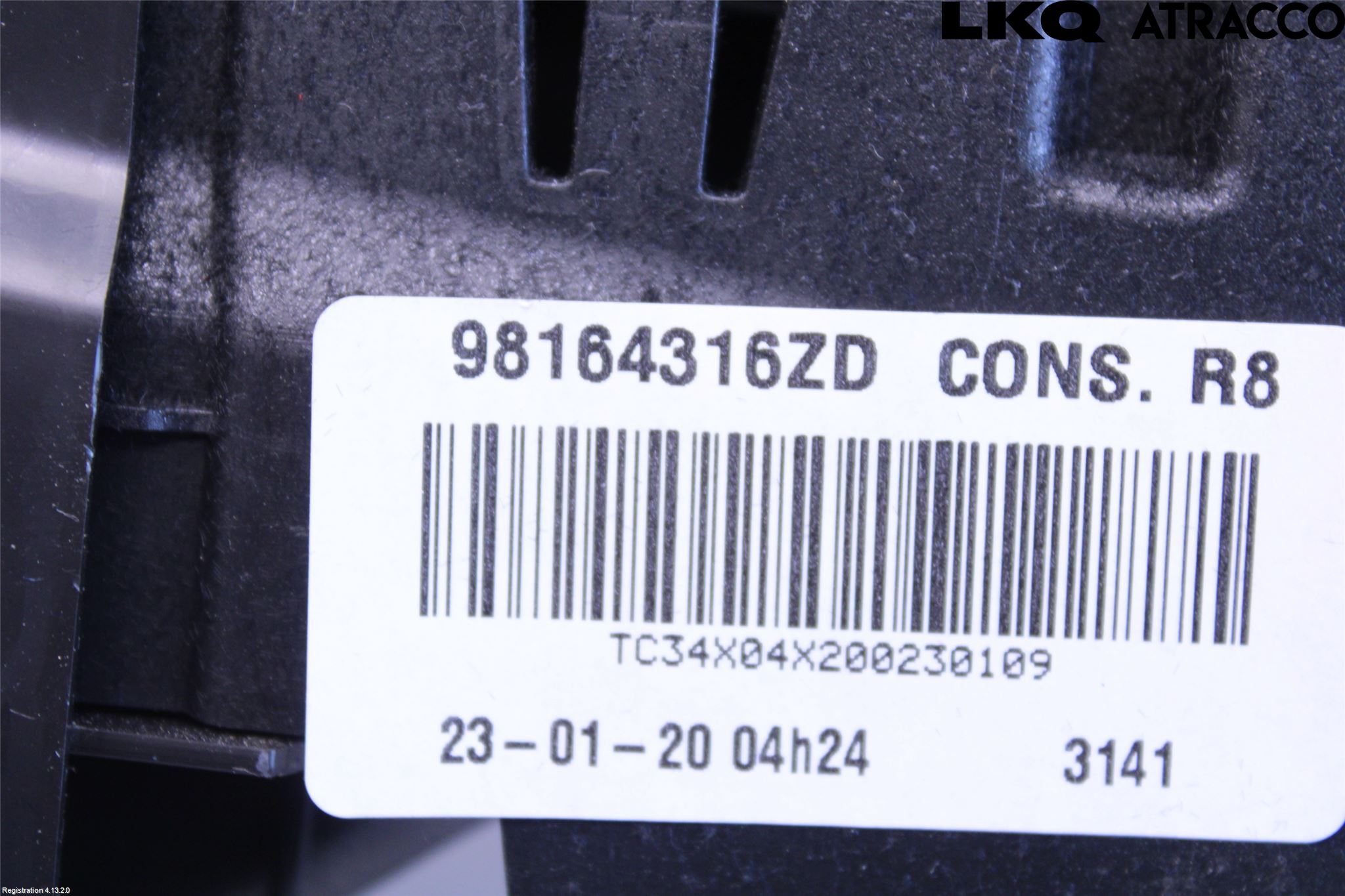 Peugeot 508 19- Innr Konsoll-Lomme