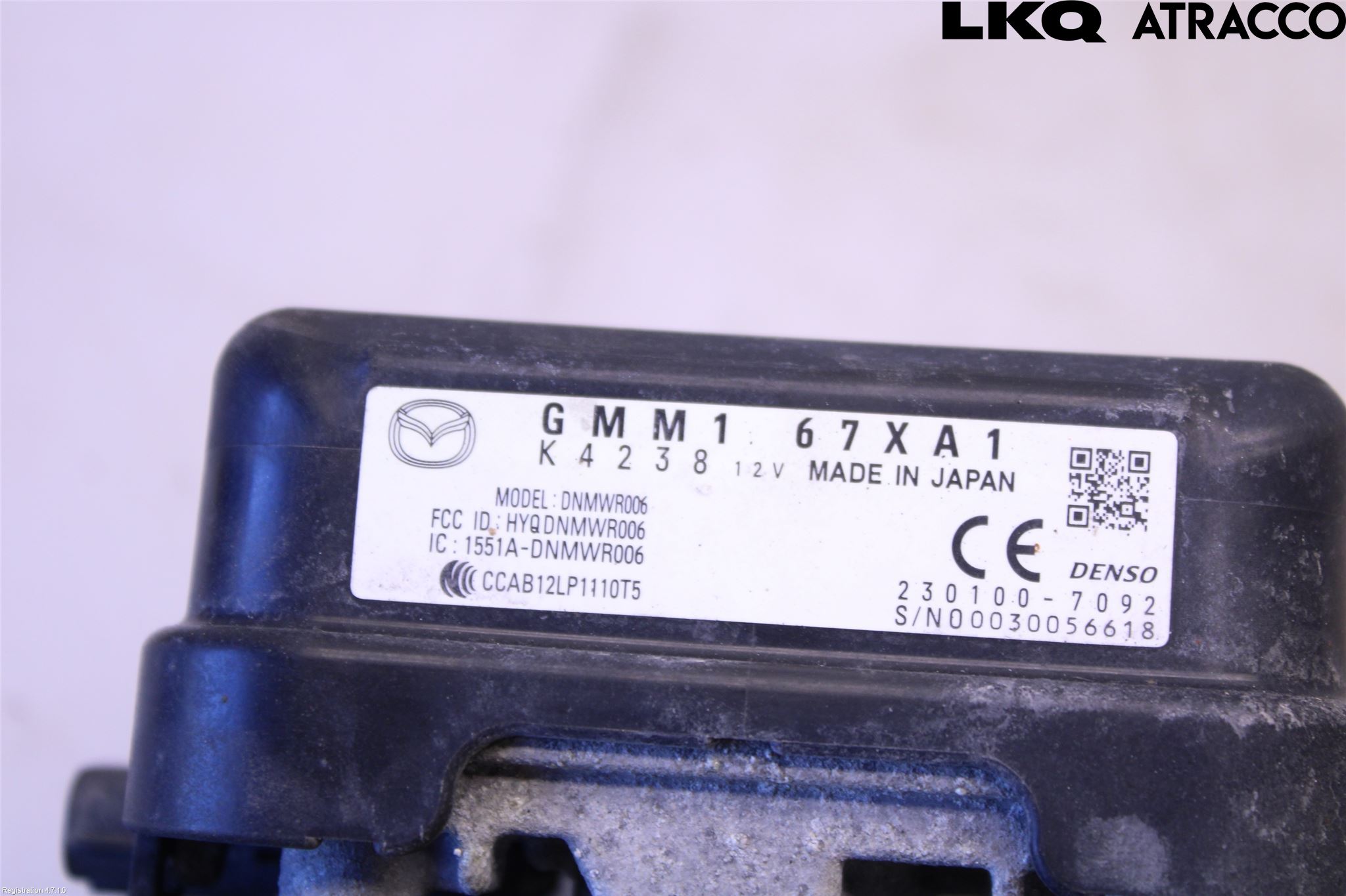 Mazda CX-3 Sensor Kollisjonsbeskyttelse