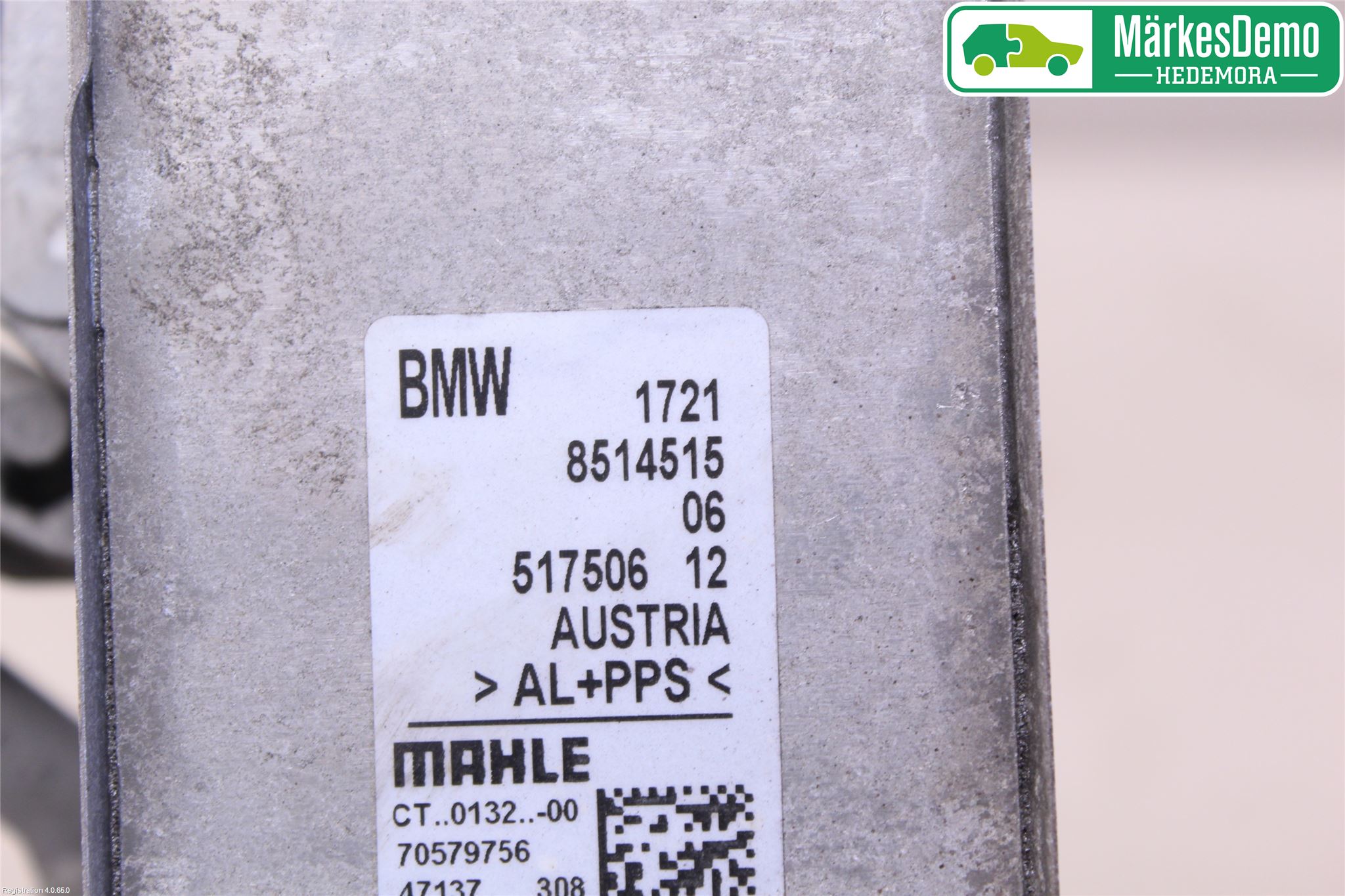 BMW 1 F20/F21 11-19 Radiator Oljekjøler Automatgea