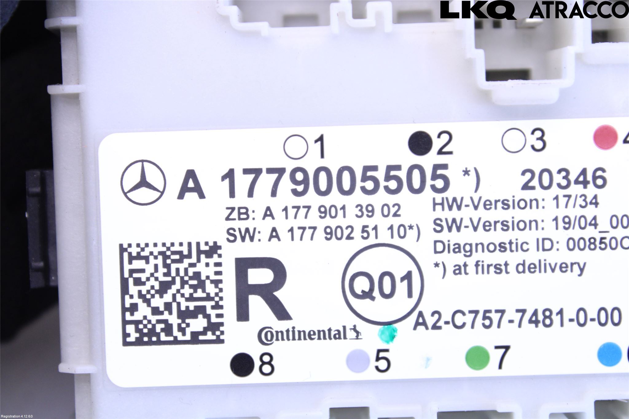 Mercedes-Benz MB A-KLASS (W177) 18- Styreenhet Dør