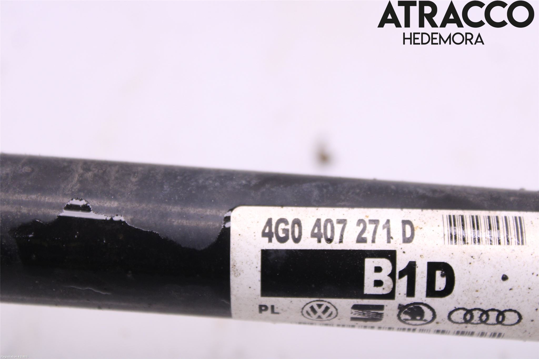 Audi A6/S6 4G 11-18 Drivaksel Foran Kompl Venstre