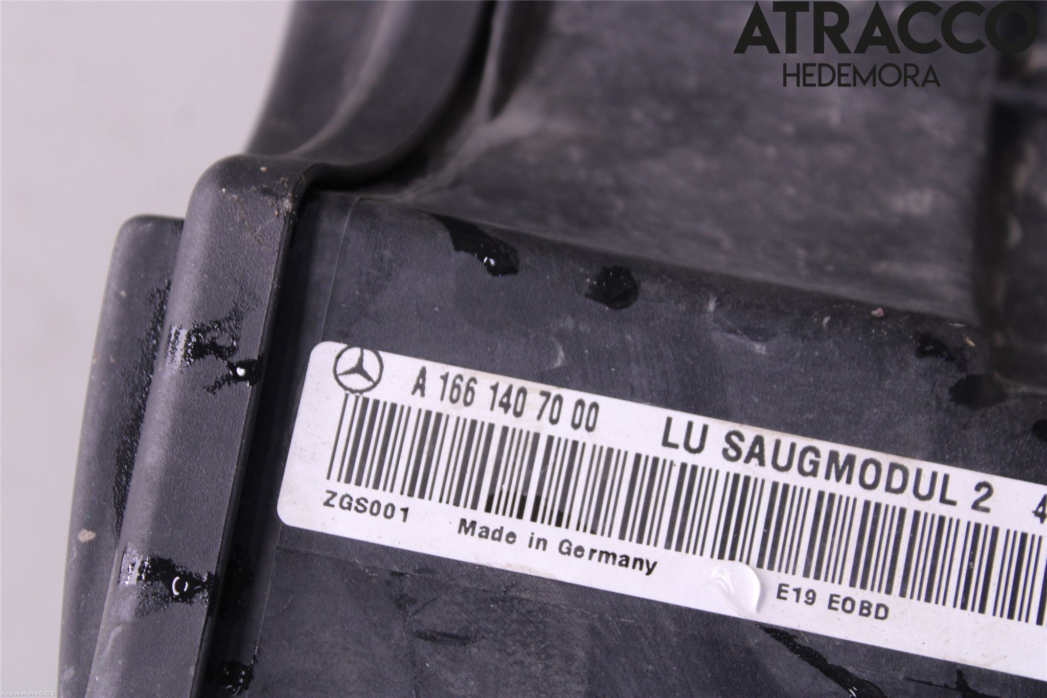 Mercedes-Benz MB A-KLASS (W168) 98-04 Luftfilter Boks