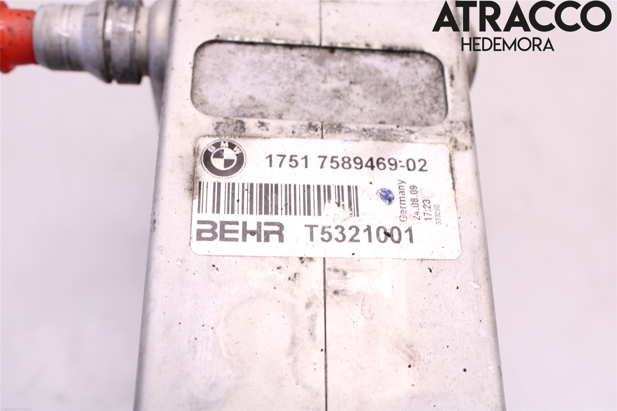 BMW X5 E70 07-13 Intercooler Rør-Slange