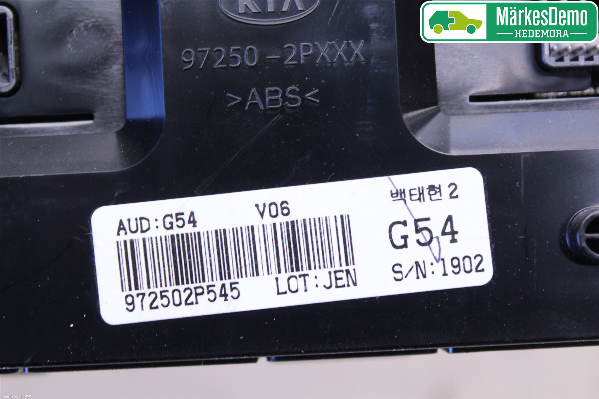 Kia SORENTO 10-14 Varme Ac Betjening-Display