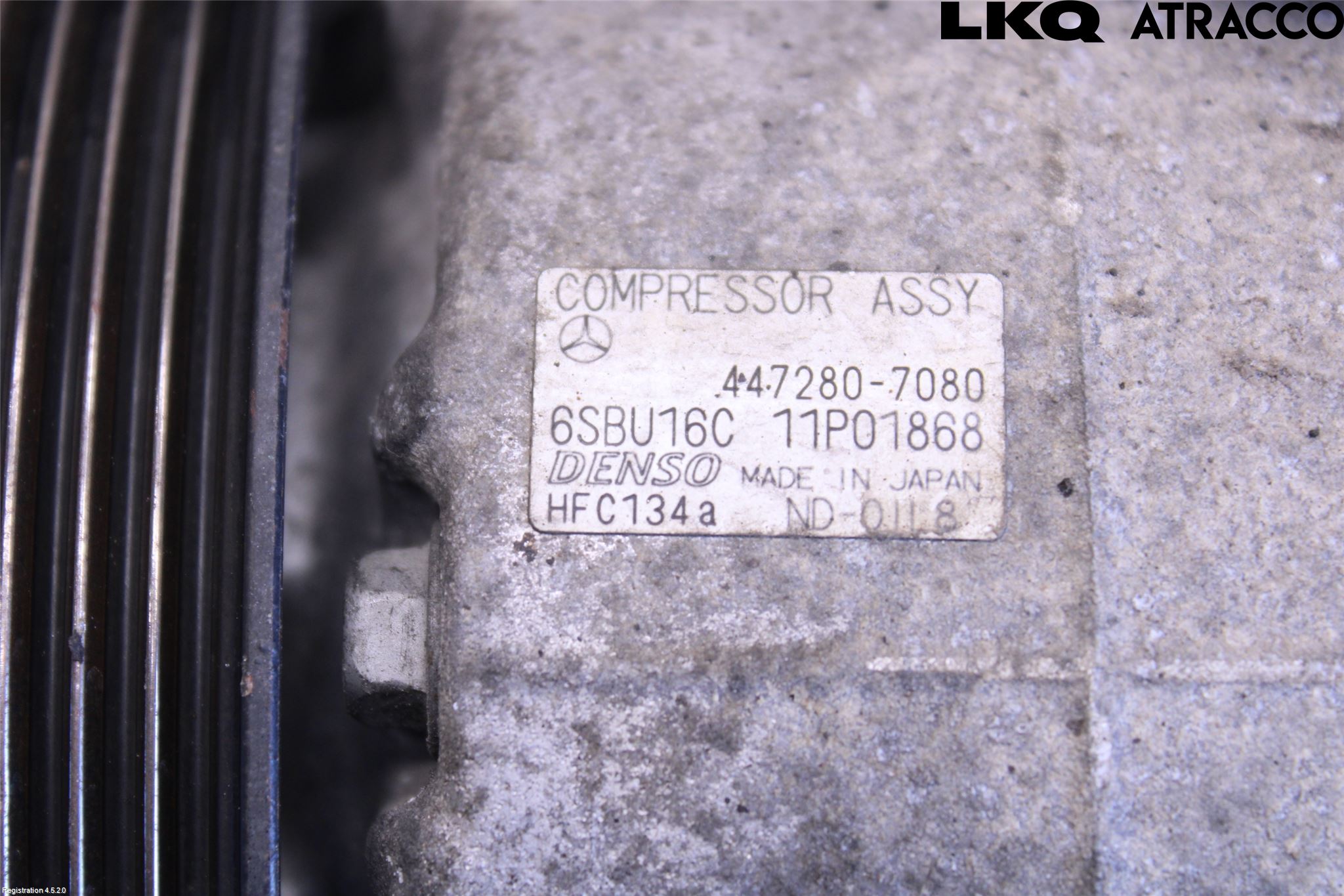 Mercedes-Benz MB C-KLASS (W204) 07-15 Varme Ac Kompressor