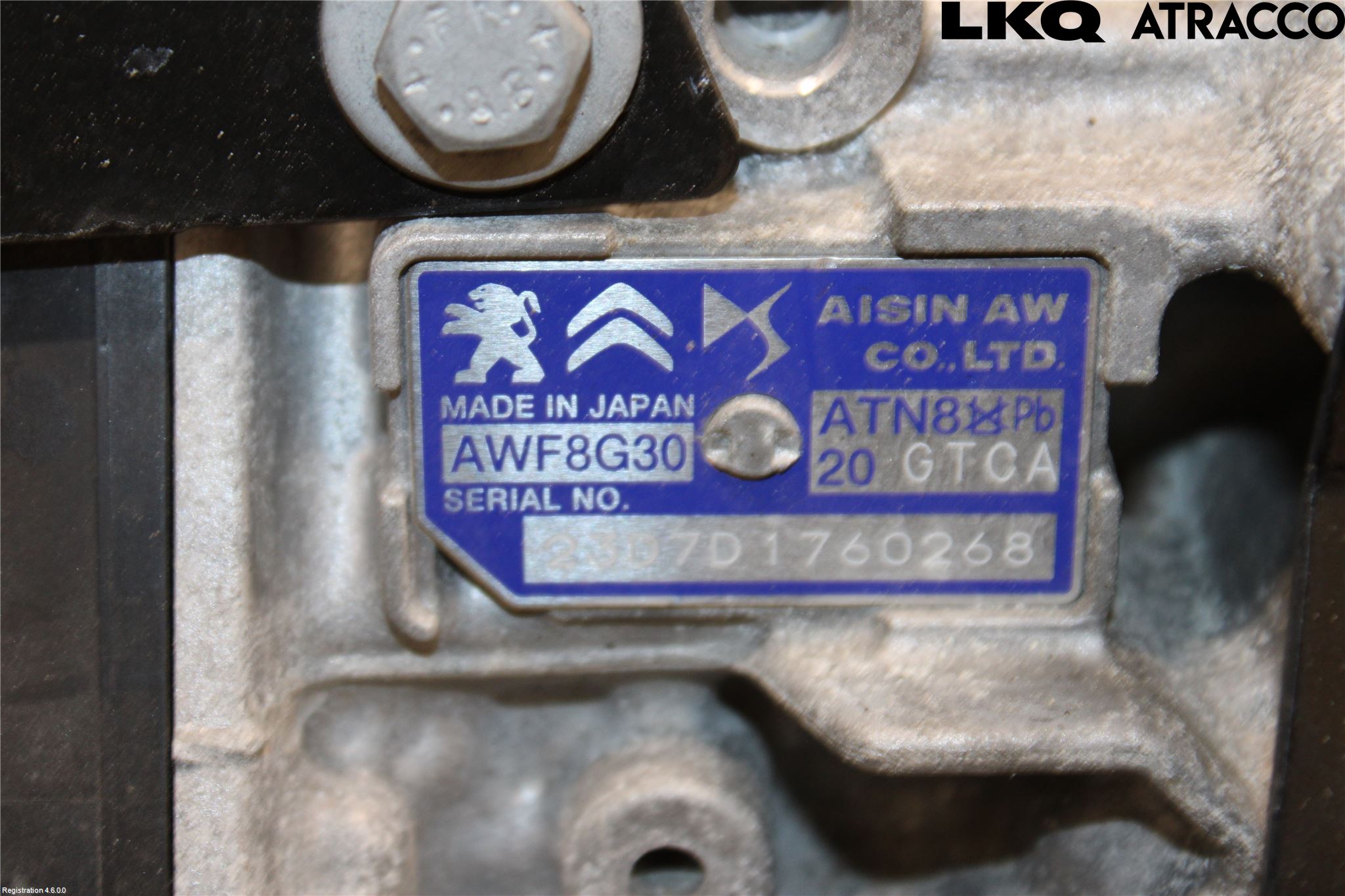 Peugeot 2008/E-2008 20- Gearkasse Automat