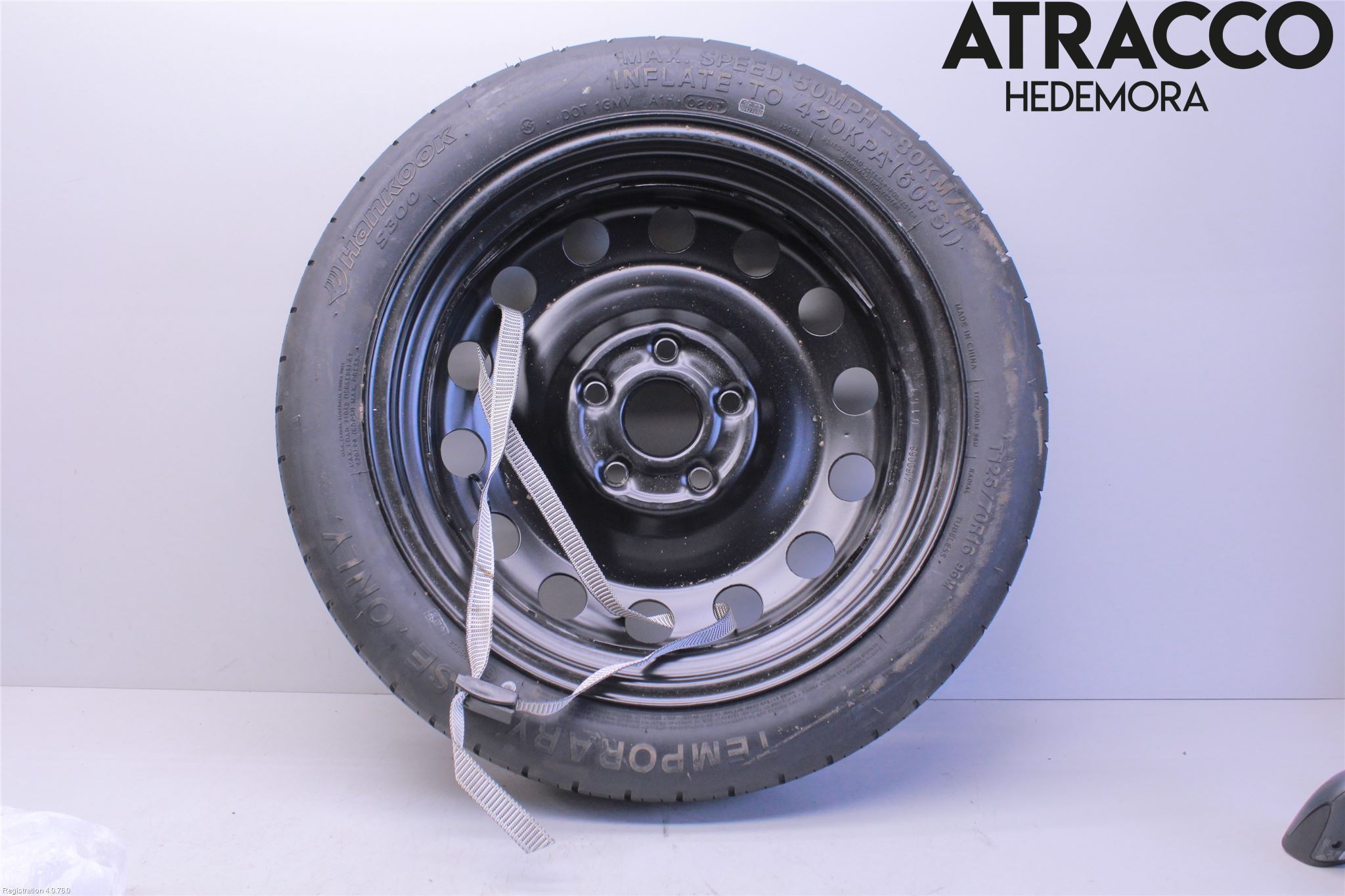 Volkswagen VW GOLF V 04-09 Hjul Reservehjul Minitype