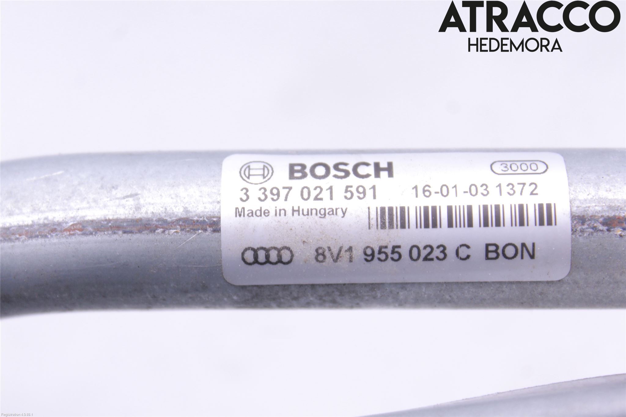 Audi A3/S3 8V 13-20 Viskeroverføring Frontrute