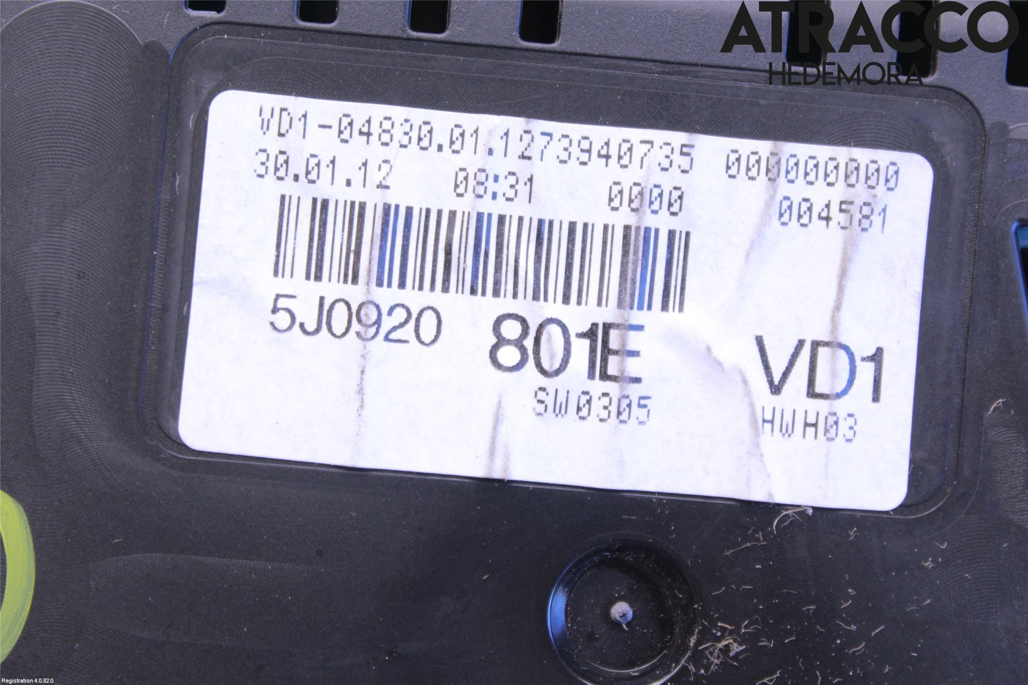 Skoda ROOMSTER Instr Kombinert