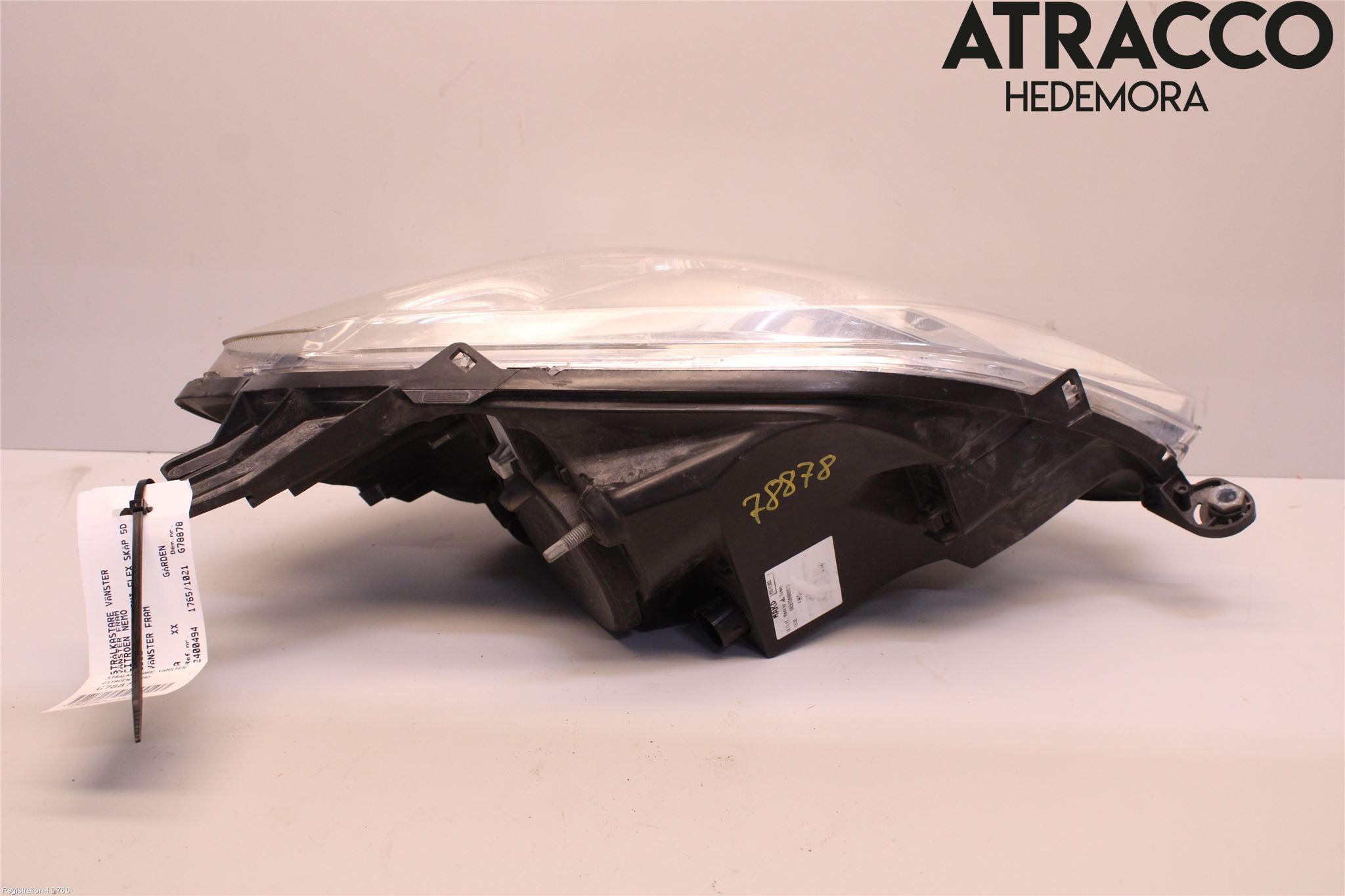 Citroen NEMO Frontlykt Venstre