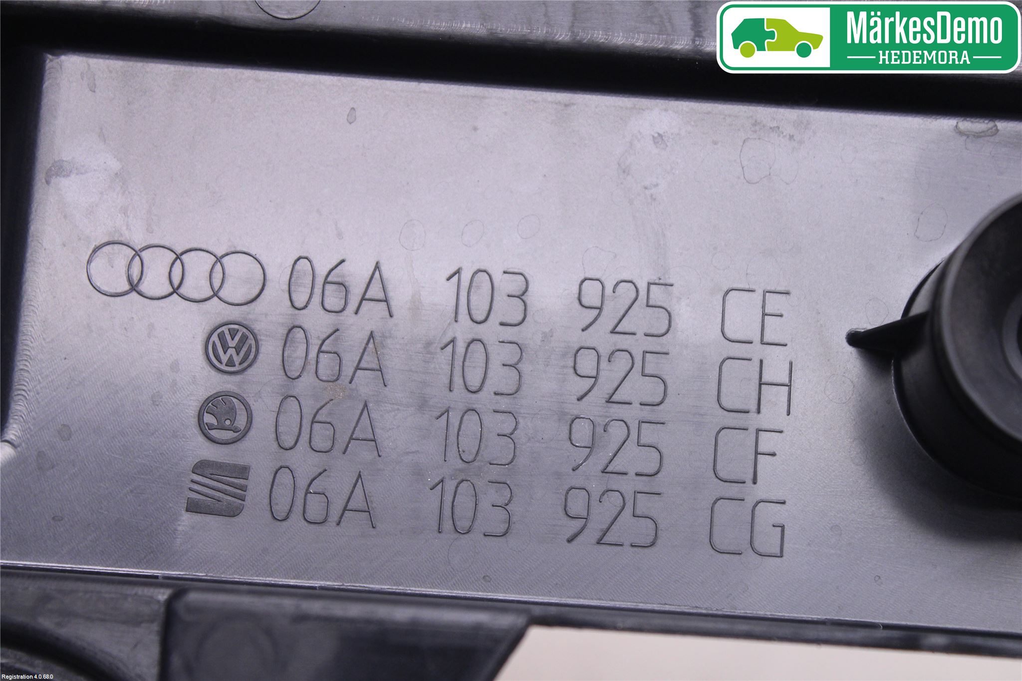 Volkswagen VW GOLF VI 09-13 Motor Deksel Over Motor