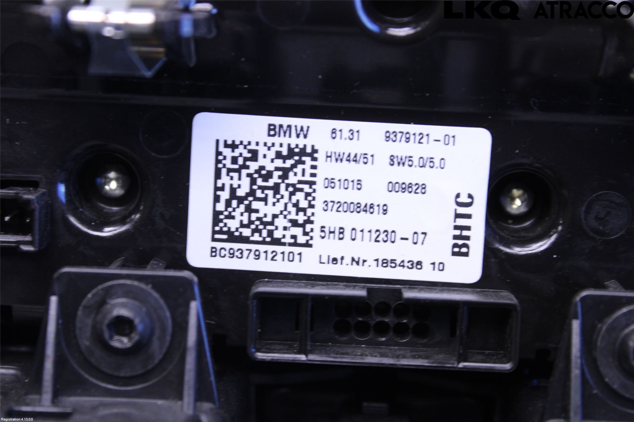 BMW i3 I01 13-22 Varme Ac Betjening-Display