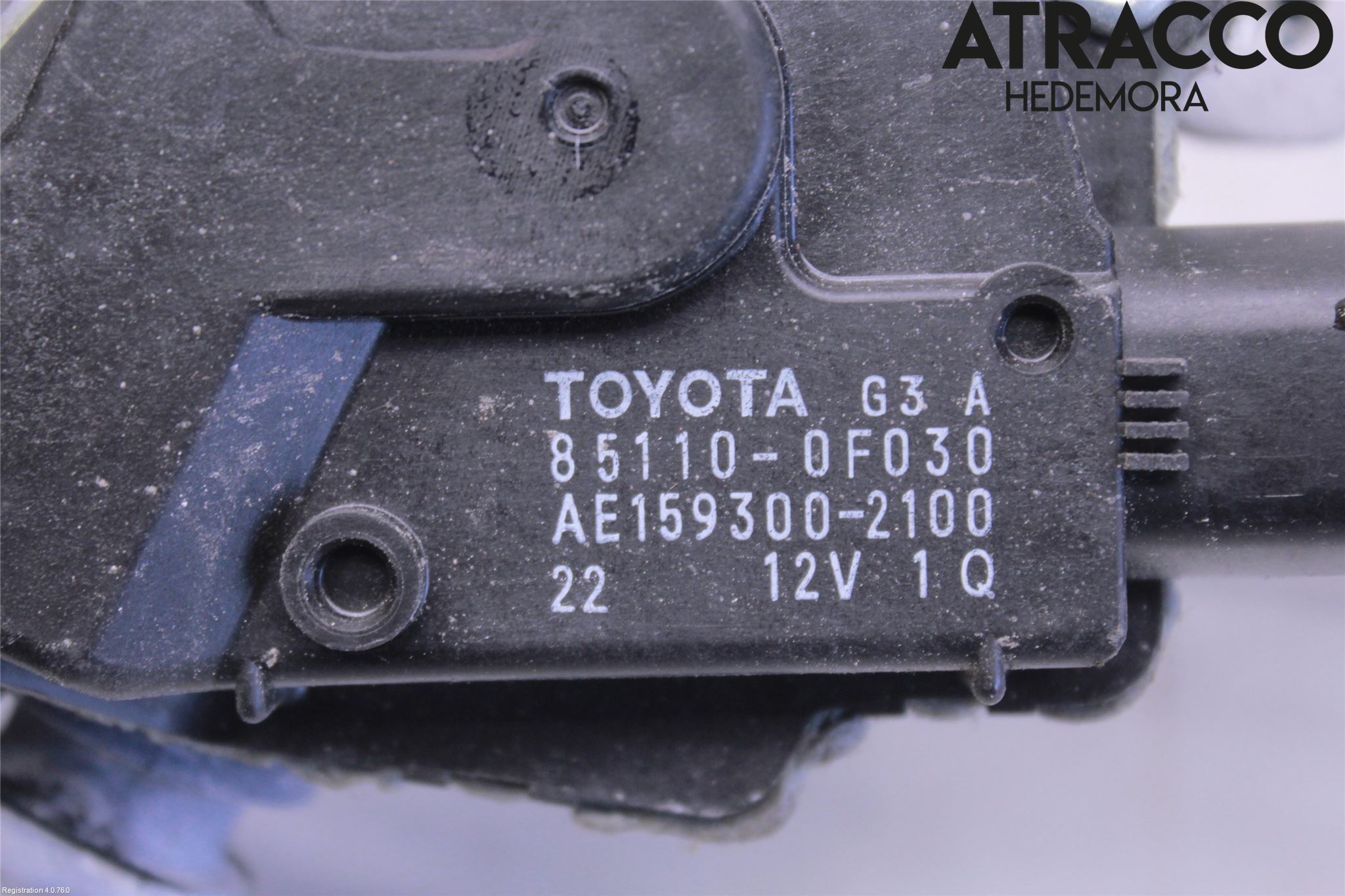 Toyota VERSO 09-18 Viskermotor Frontrute