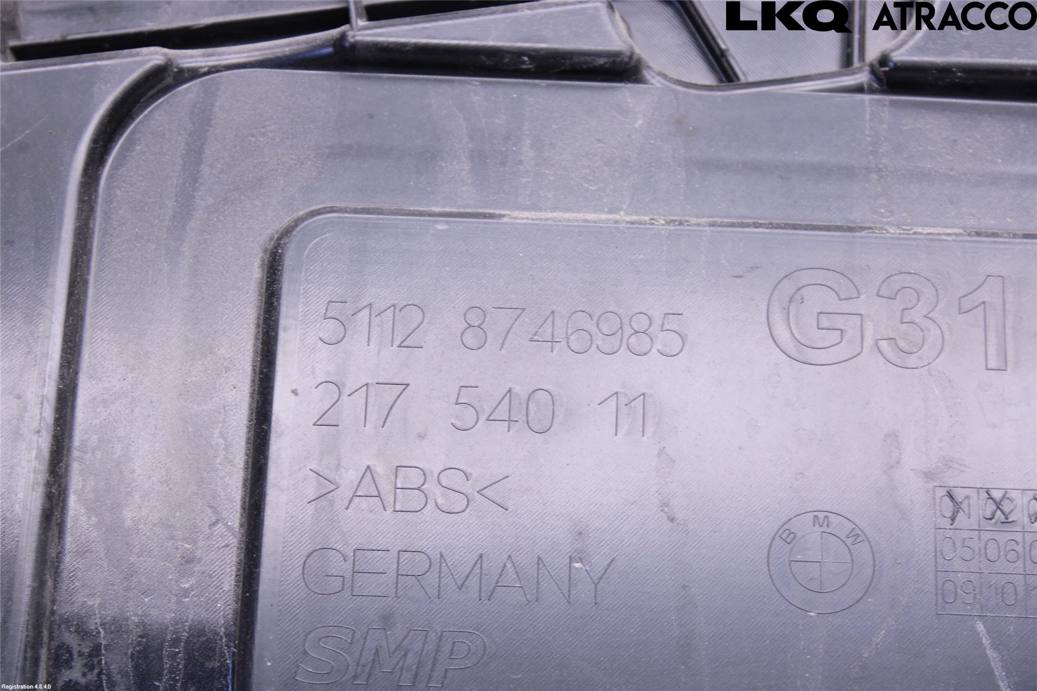 BMW 5 G30/G31/F90 17-23 Støtfangerfeste Bak Venstre