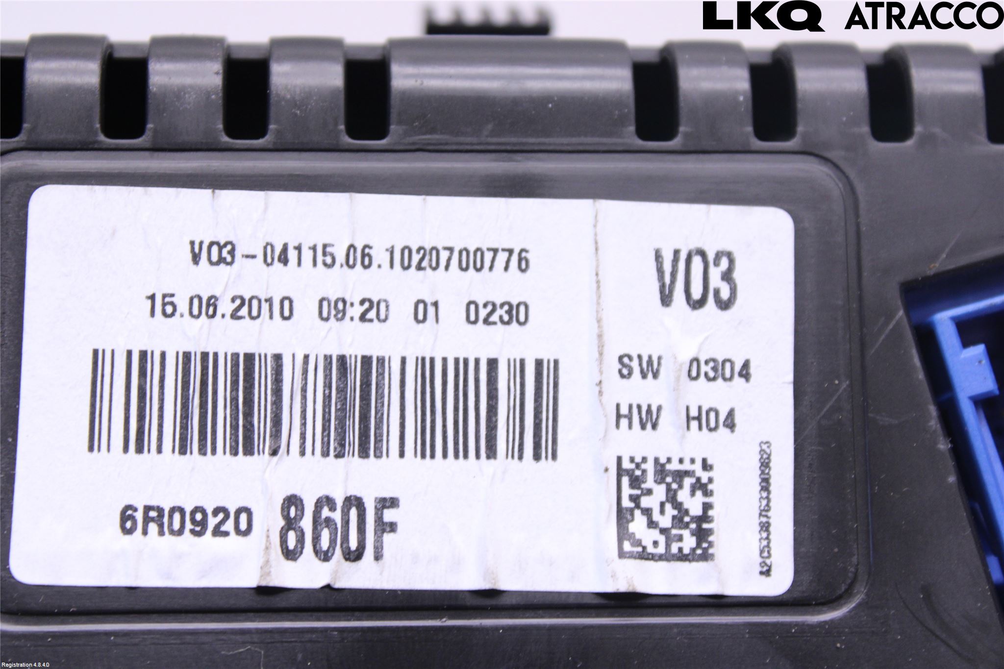 Volkswagen VW POLO 10-17 Instr Kombinert