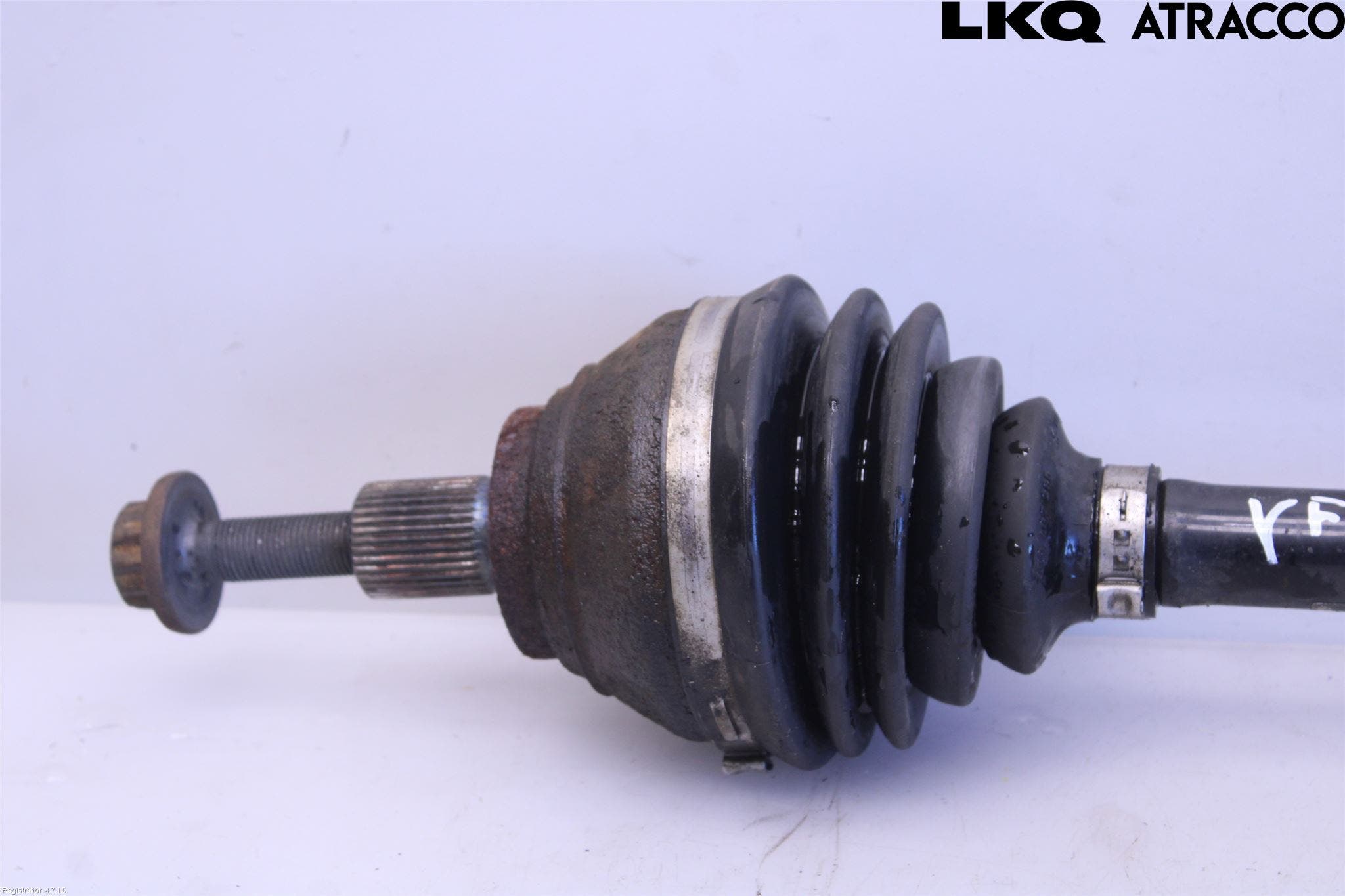 Volkswagen VW TIGUAN 07-16 Drivaksel Foran Kompl Venstre