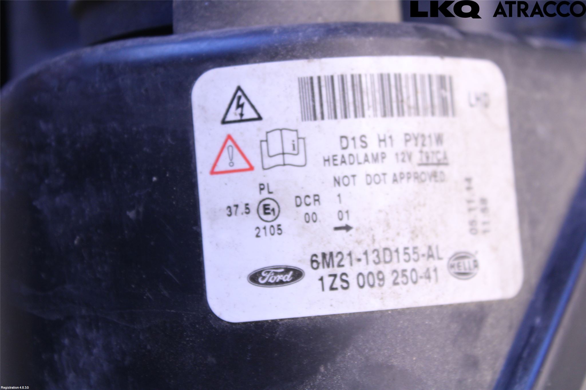 Ford S-MAX 06-15 Frontlykt Venstre