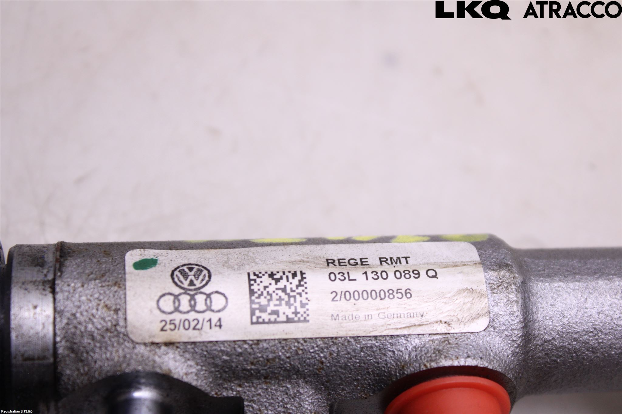 Audi A4 12-15 Inj. Fuelrail