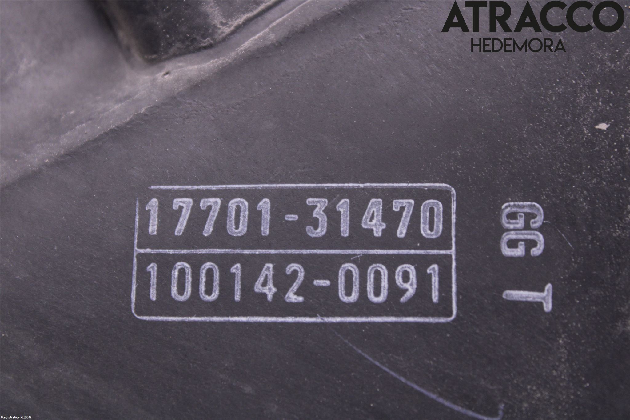 Toyota LANDCRUISER J120 02-09 Luftfilter Boks