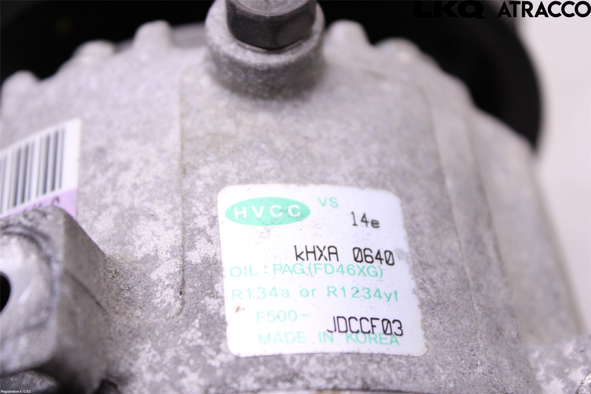 Kia CEED 12-18 Varme Ac Kompressor