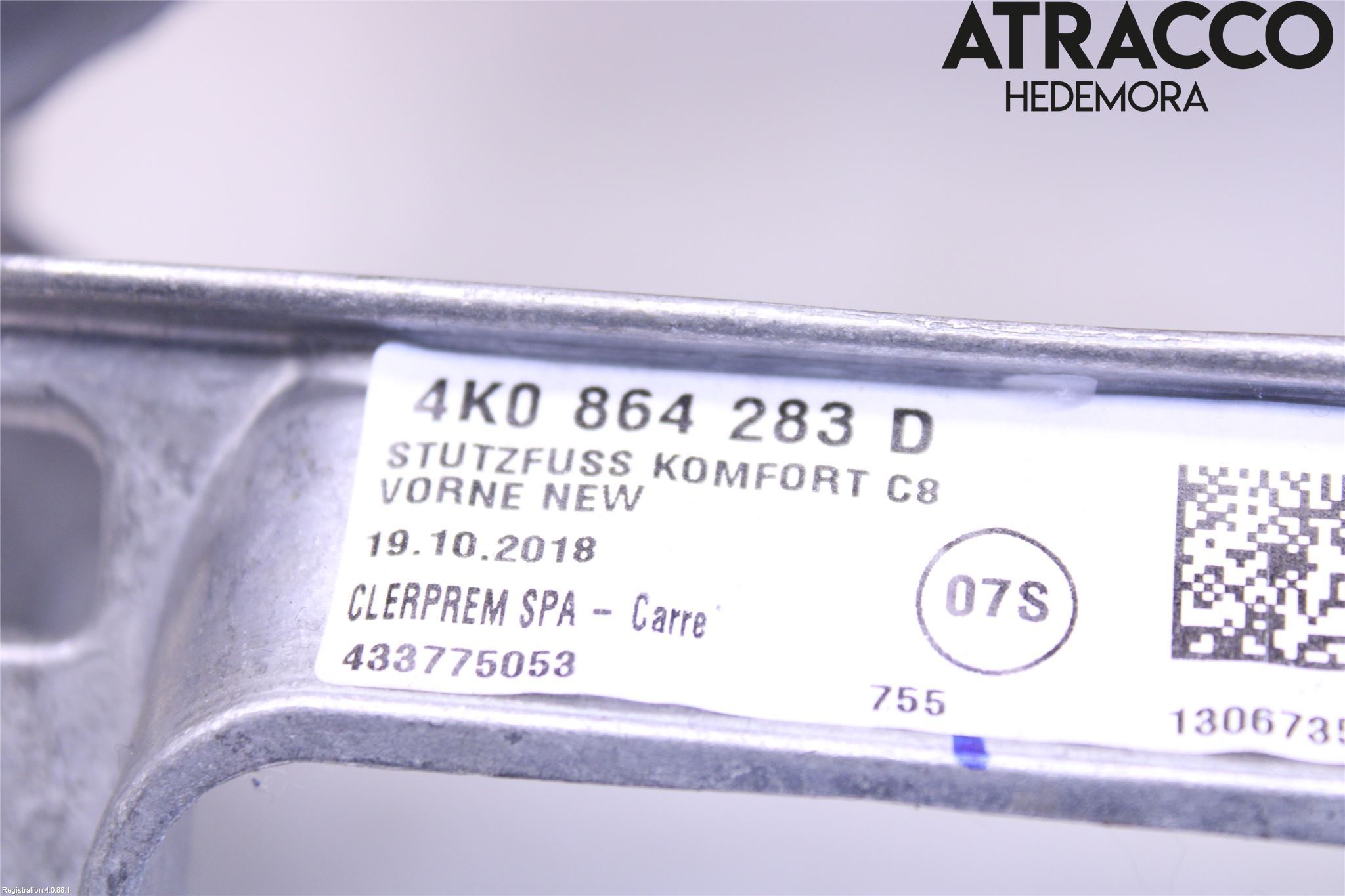 Audi A6 F2/C8 19- Innr Armlene