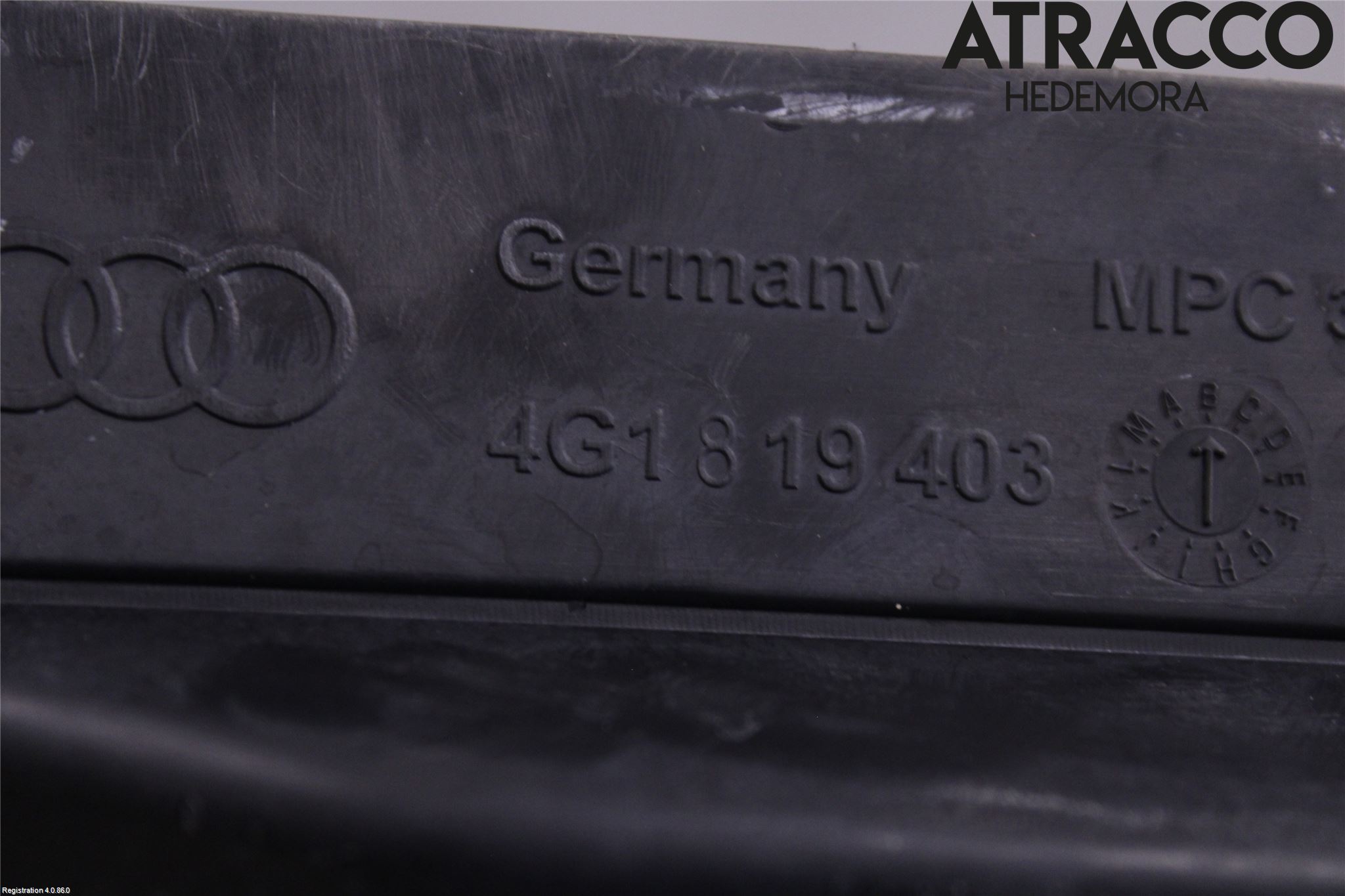 Audi A6 ALLROAD 12-18 Visker Deksel-Grill-Under Frr
