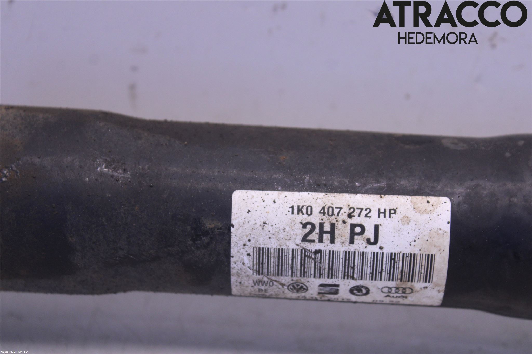 Volkswagen VW PASSAT 11-14 Drivaksel Foran Kompl Høyre