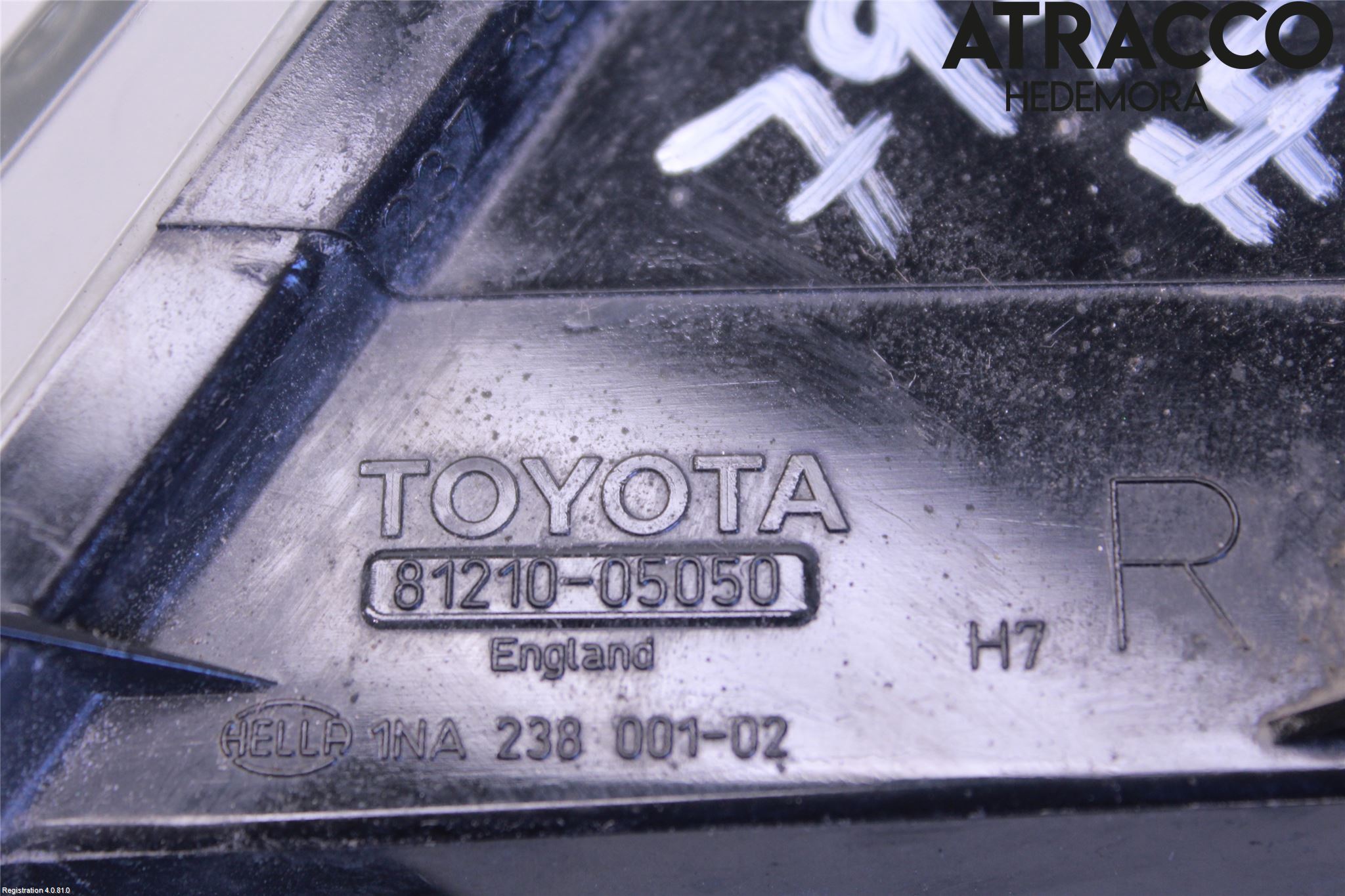 Toyota AVENSIS 98-02 Frontlykt-Kurve-Tåkelys