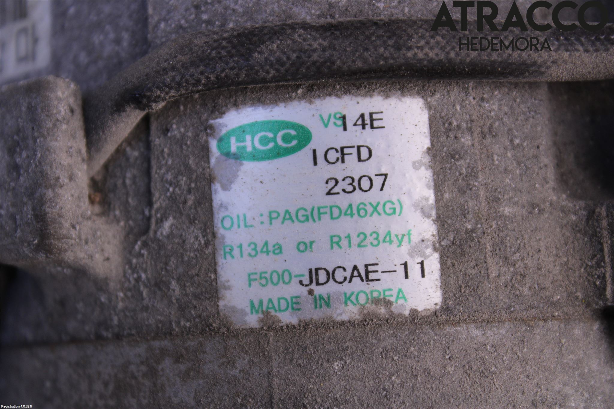 Kia CEED 12-18 Varme Ac Kompressor