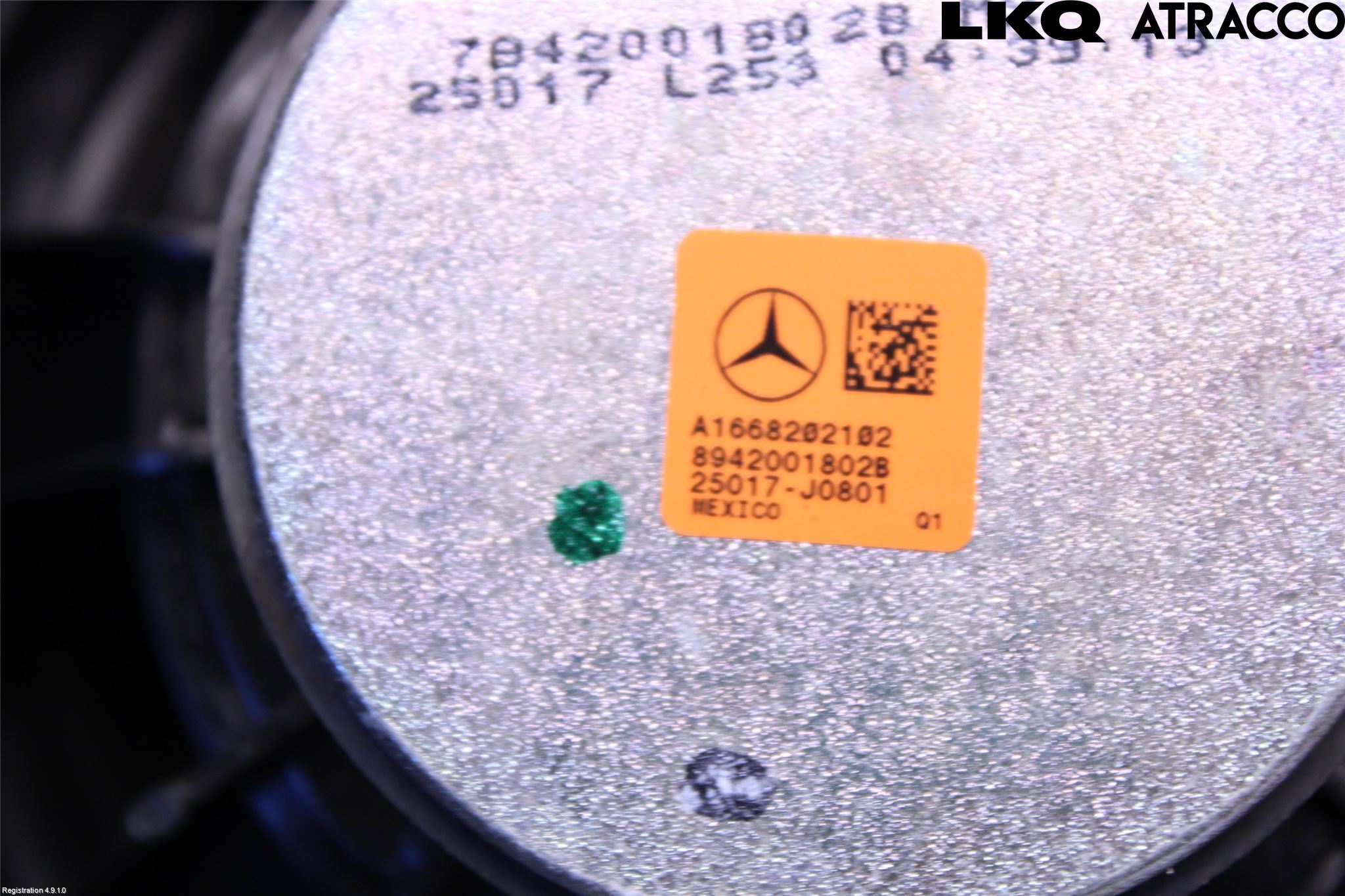 Mercedes-Benz MB ML/GLE-KLASS (W166) 12-18 Innr Høyttaler