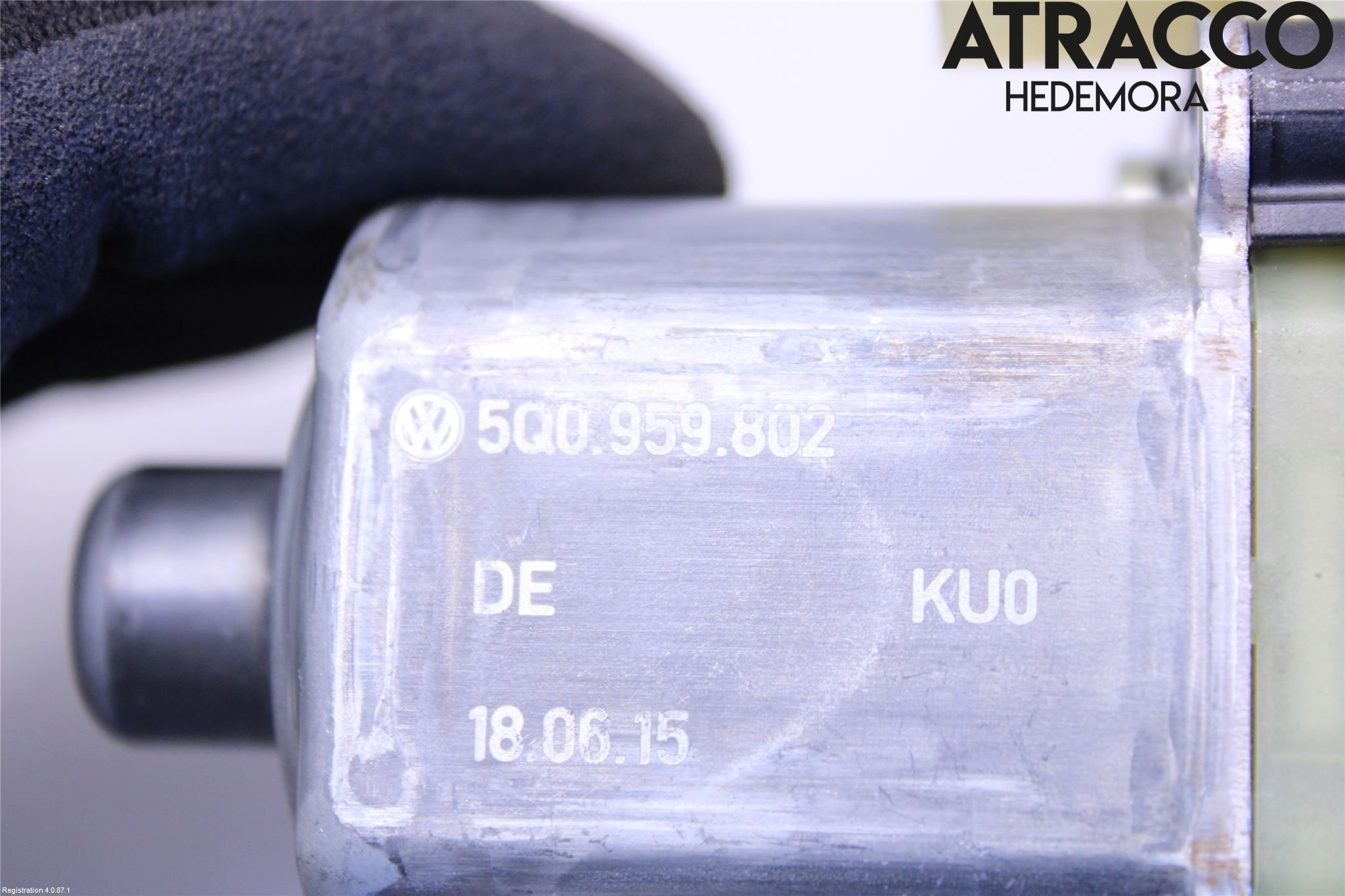 Audi A3/S3 8V 13-20 Vindusheismotor