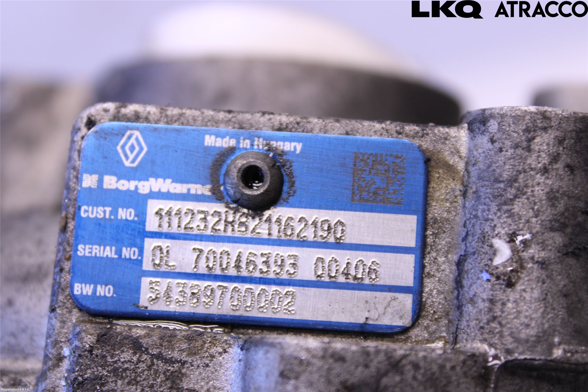 Mercedes-Benz MB A-KLASS (W176) 13-18 Turboaggregat