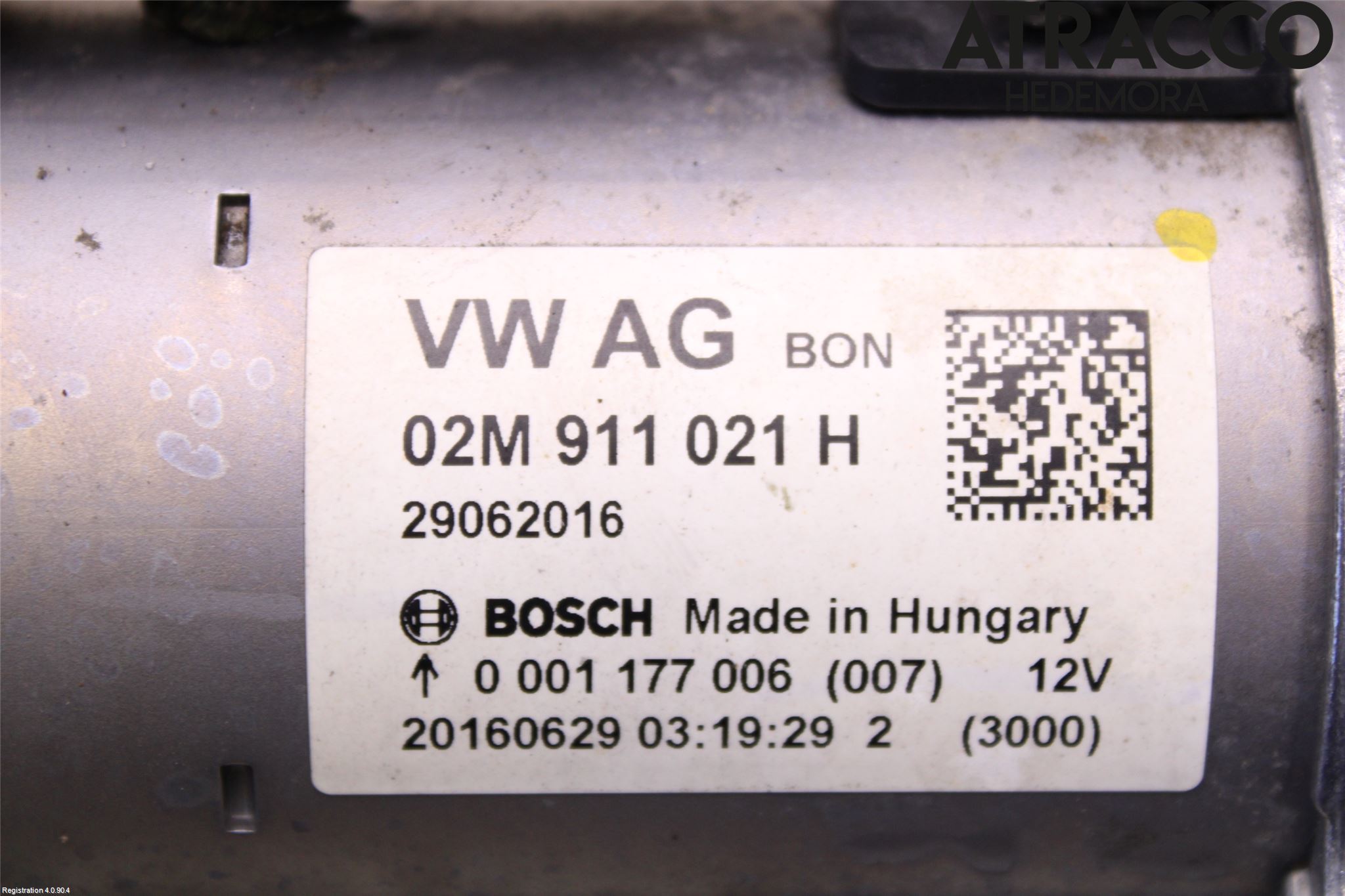 Volkswagen VW UP! / E-UP! Startmotor