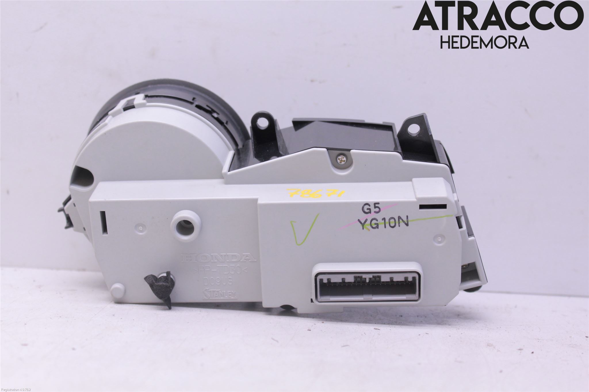 Honda INSIGHT Varme Ac Betjening-Display