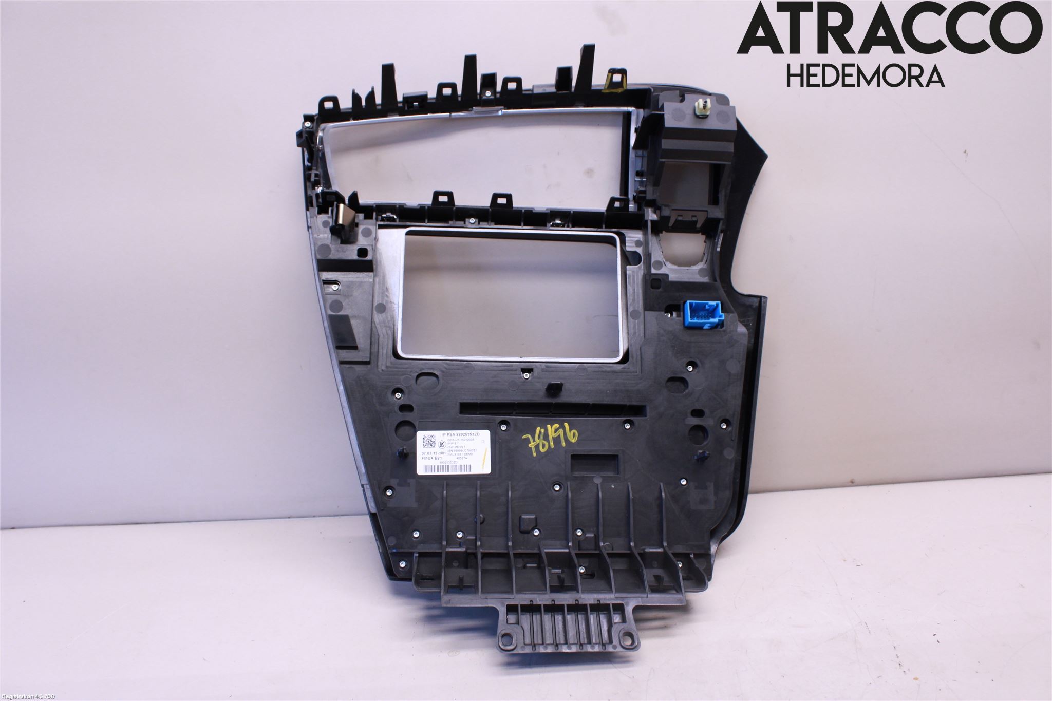 Citroen DS5 Varme Ac Betjening-Display