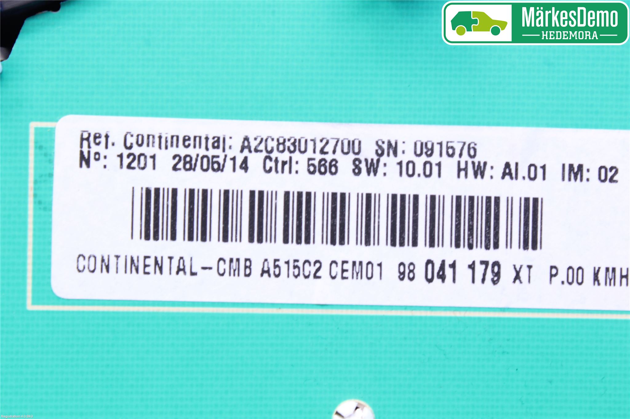 Citroen C3 10-17 Instr Kombinert