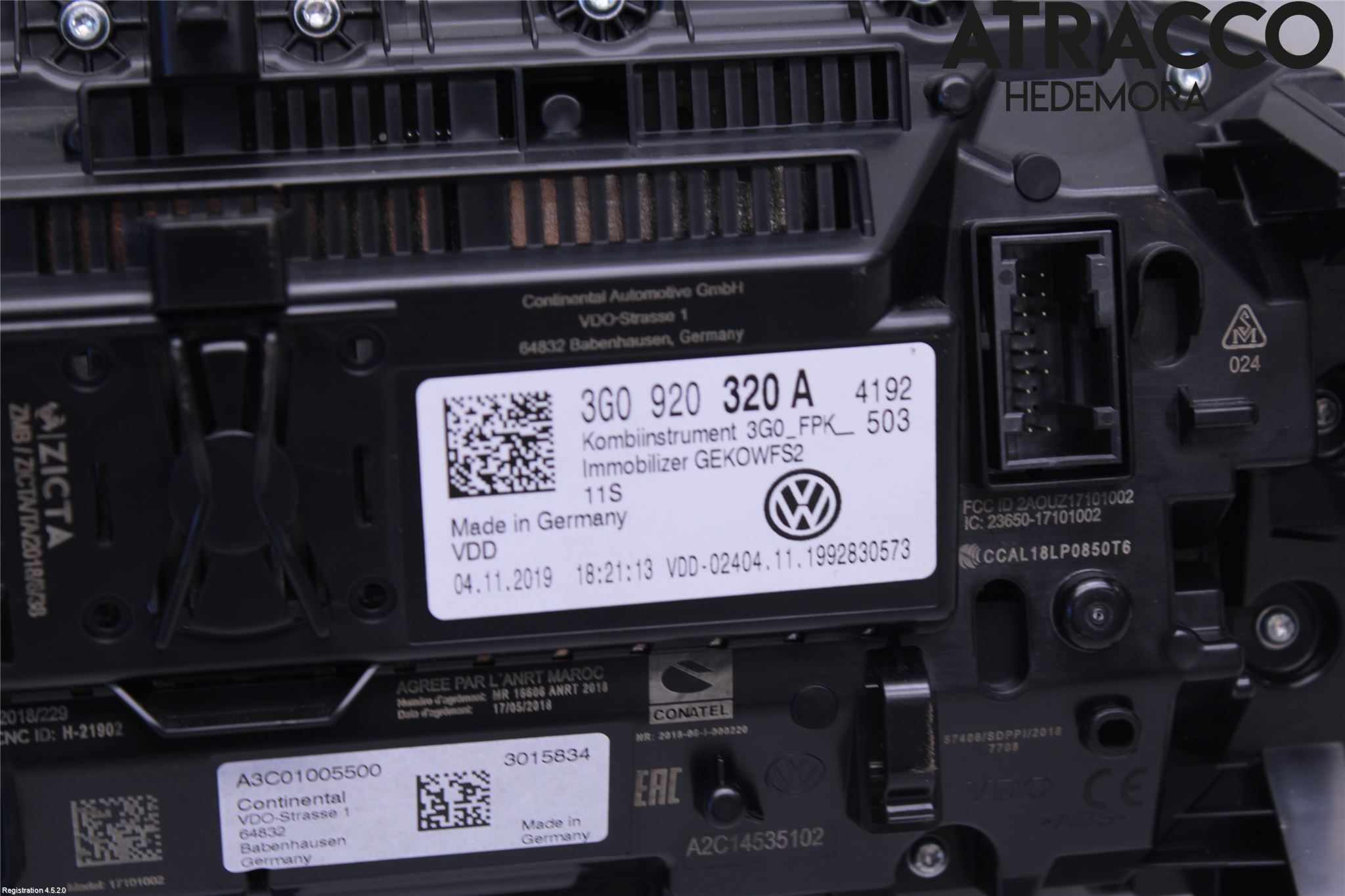 Volkswagen VW PASSAT 20-24 Instr Kombinert