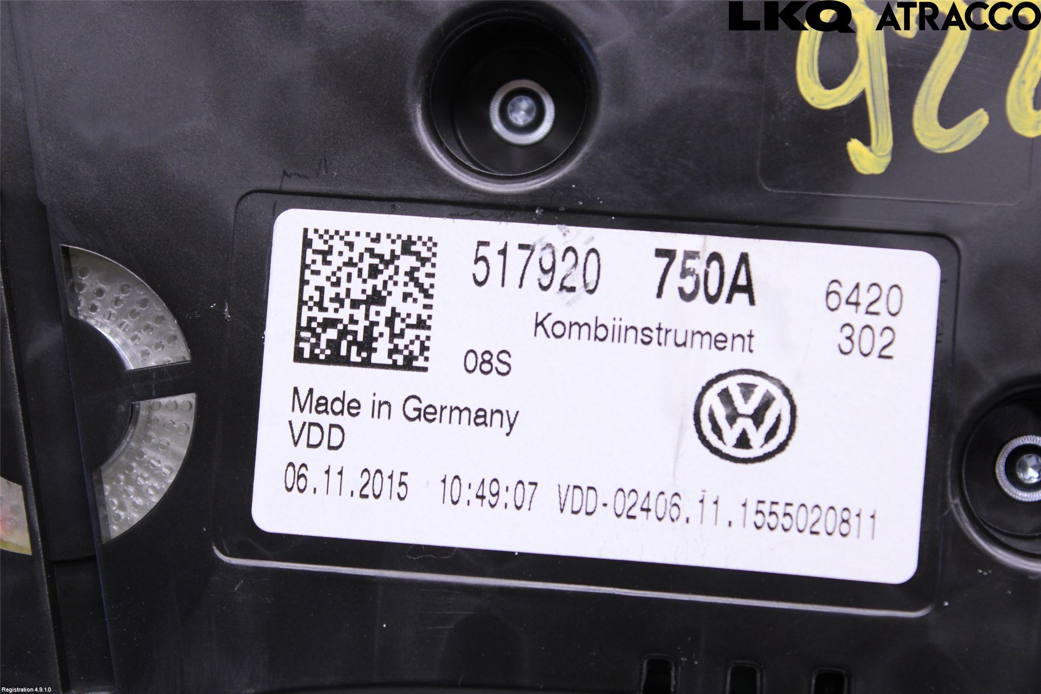 Volkswagen VW GOLF SPORTSVAN 15-20 Instr Kombinert