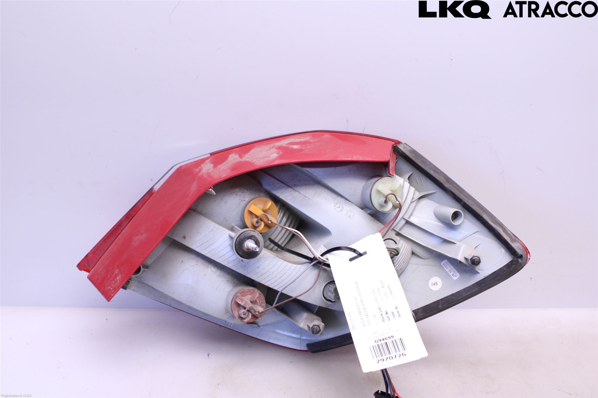 Skoda FABIA 07-14 Baklykt Venstre