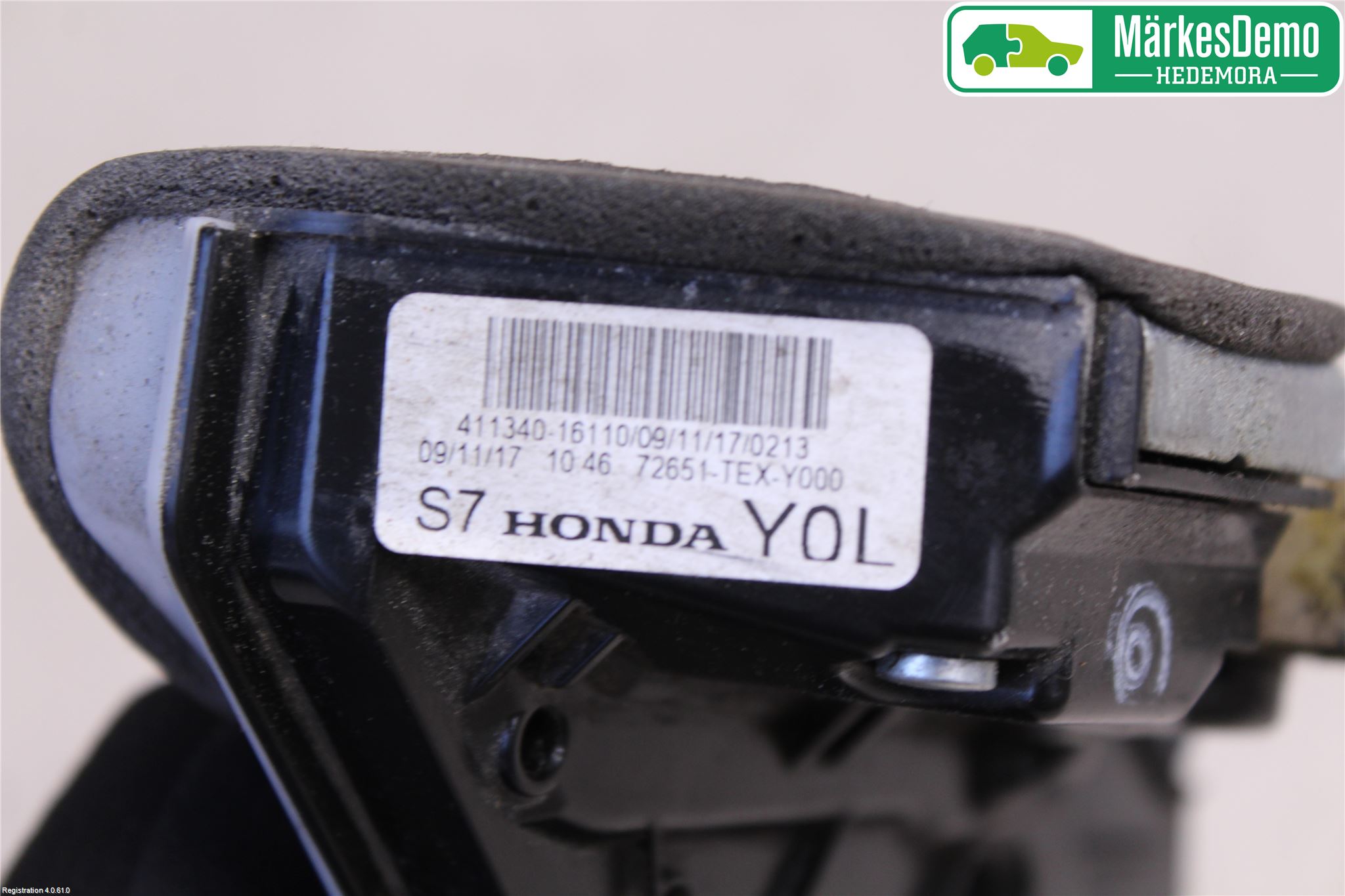 Honda CIVIC 17-22 Dørlås - Låsekasse
