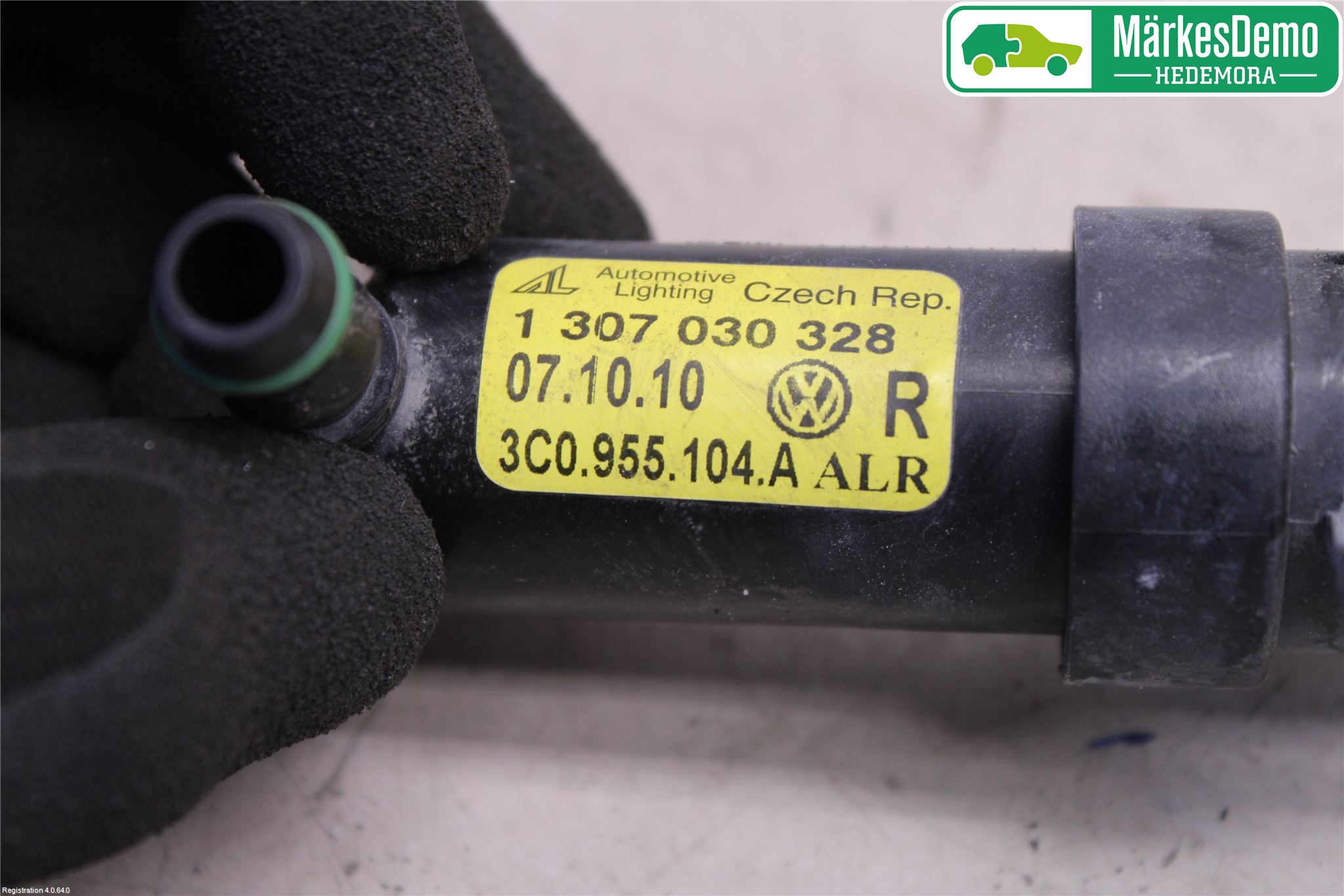Volkswagen VW PASSAT 05-11 Spylerdyse Frontlykter
