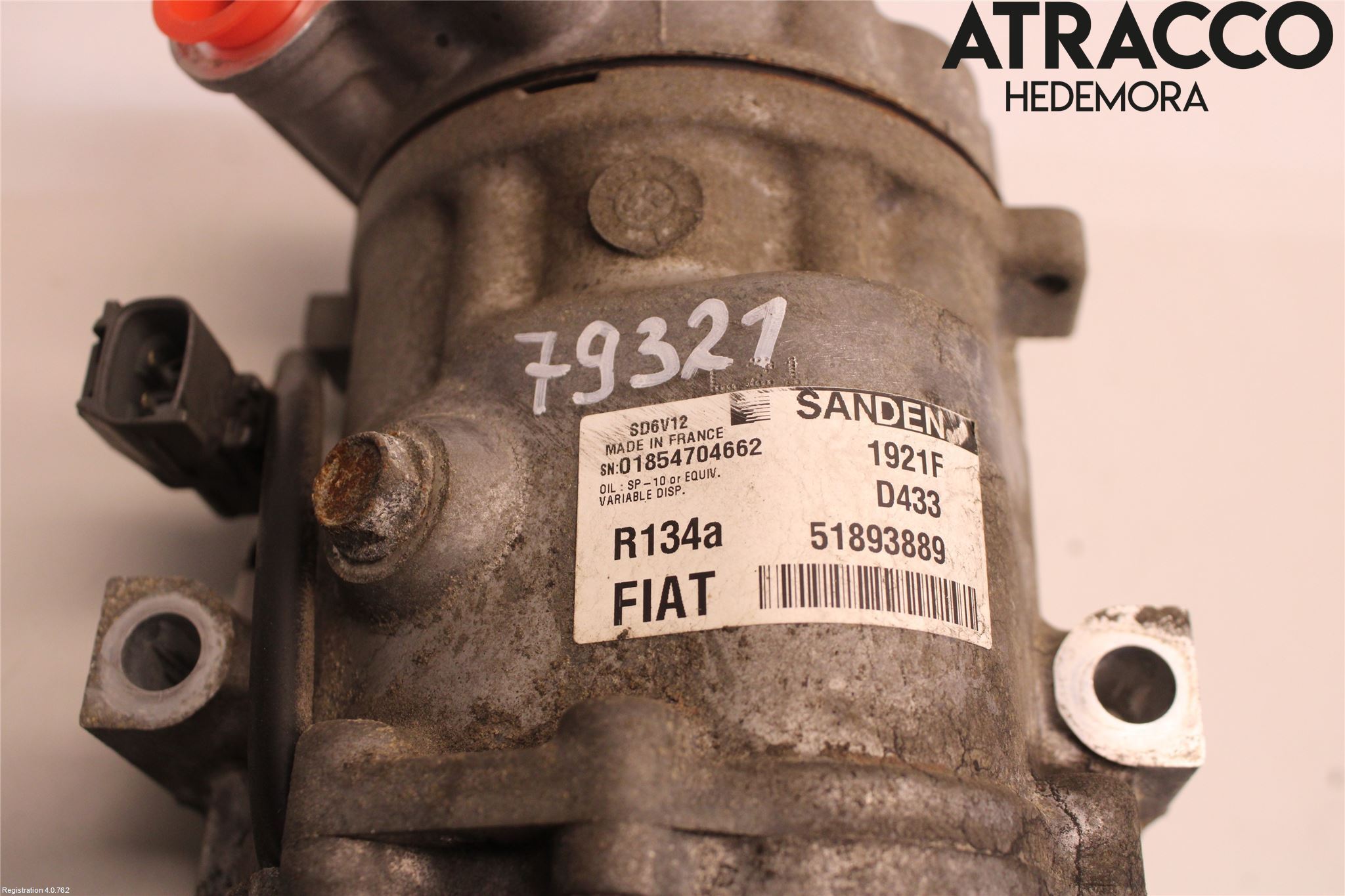 Fiat DOBLO CARGO Varme Ac Kompressor