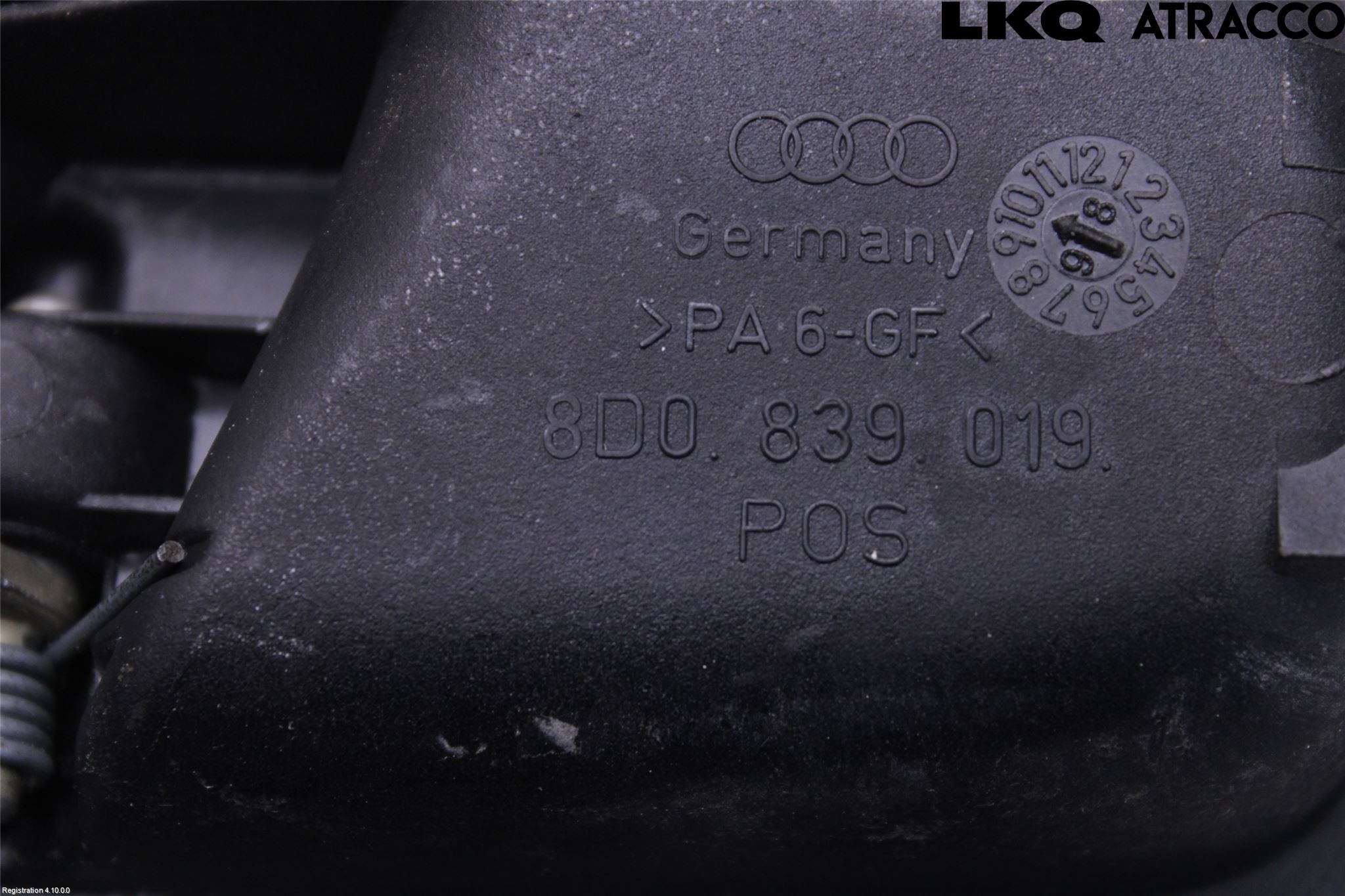 Audi A4/S4 94-99 Innr Dørhandtak V Indre