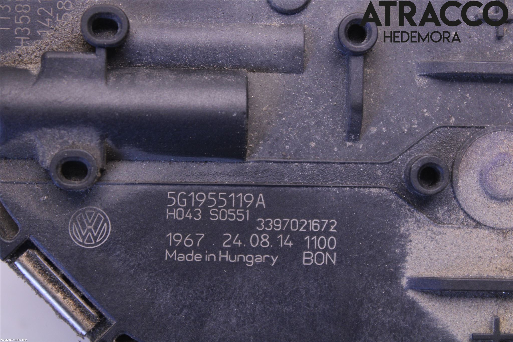 Volkswagen VW GOLF / E-GOLF VII 13-20 Viskermotor Frontrute