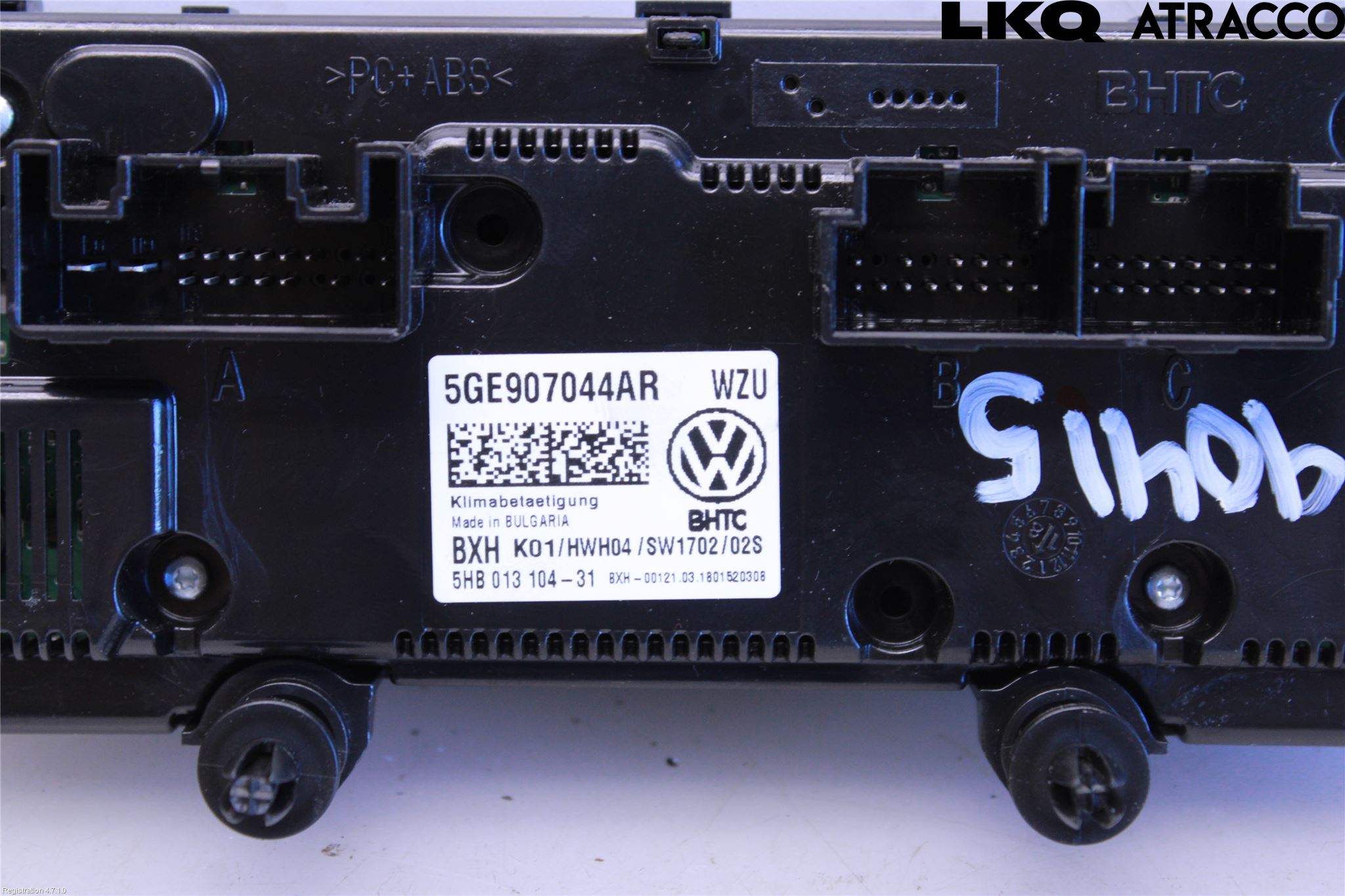 Volkswagen VW PASSAT 15-19 Varme Ac Betjening-Display