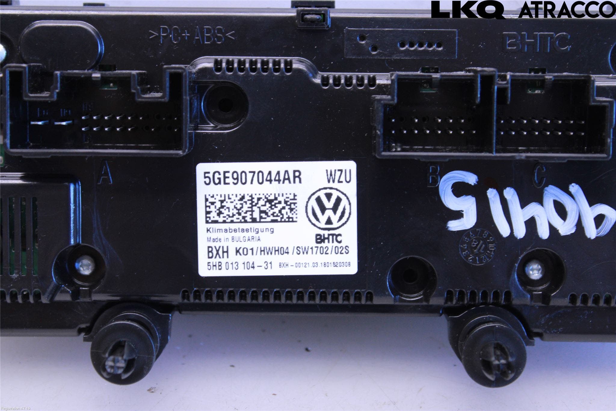 Volkswagen VW PASSAT 15-19 Varme Ac Betjening-Display